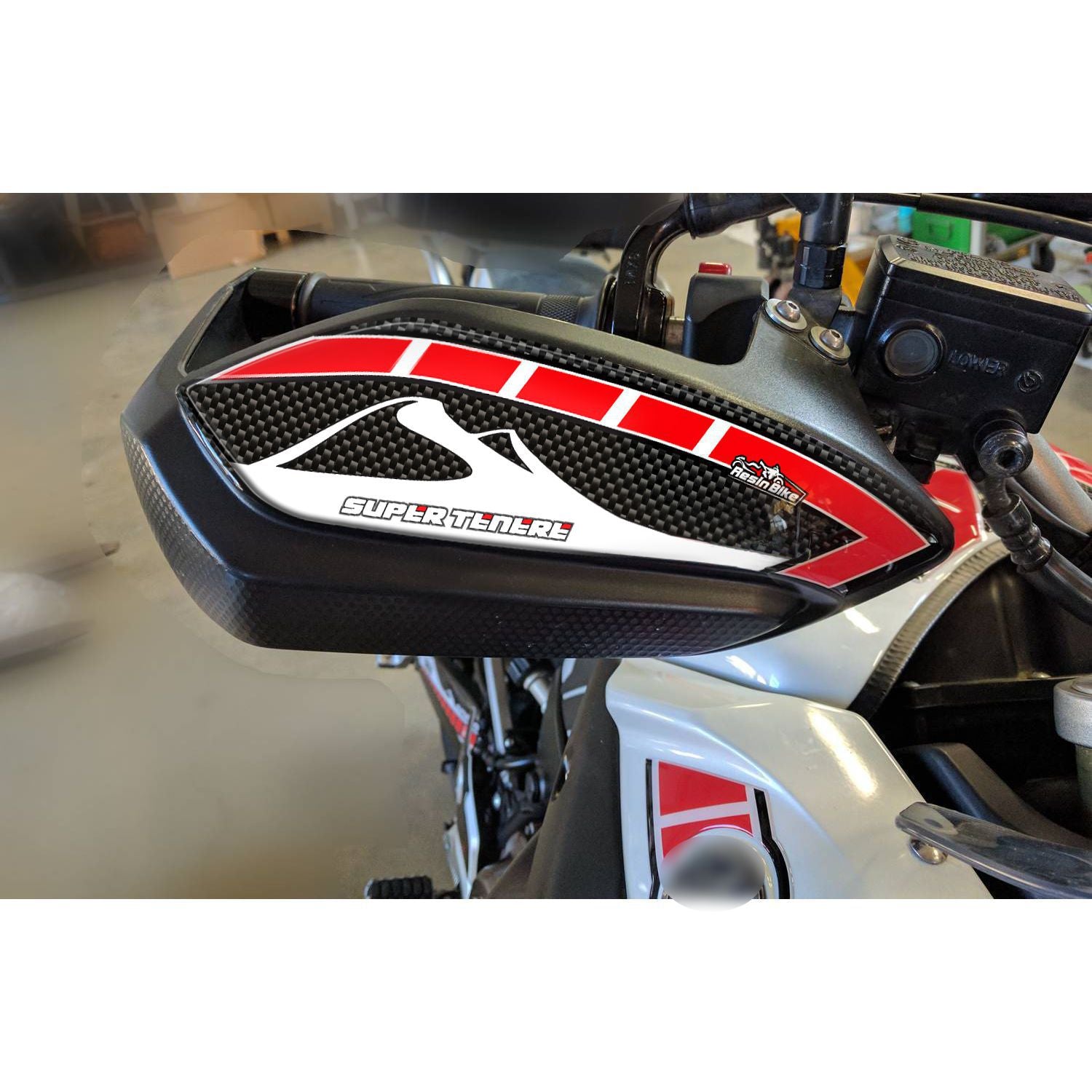 Resin Bike 3D Motorcycle Stickers - Handguards | Yamaha XT 1200 Z Super Tenere 2010>2020 RB-IF_41E2FD80 -   Pyramid Motorcycle Accessories