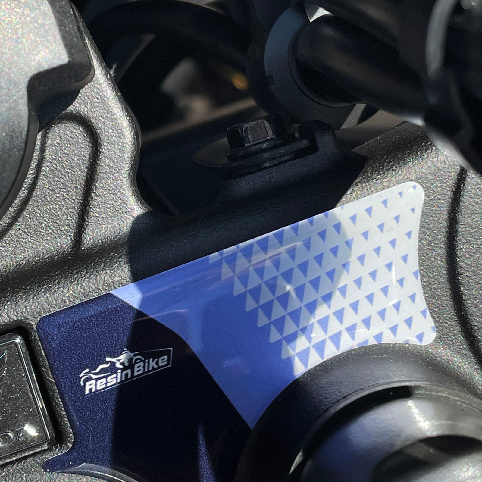Resin Bike 3D Motorcycle Stickers - Top Yoke | Honda XL 750 Transalp 2023>2025 -   Pyramid Motorcycle Accessories