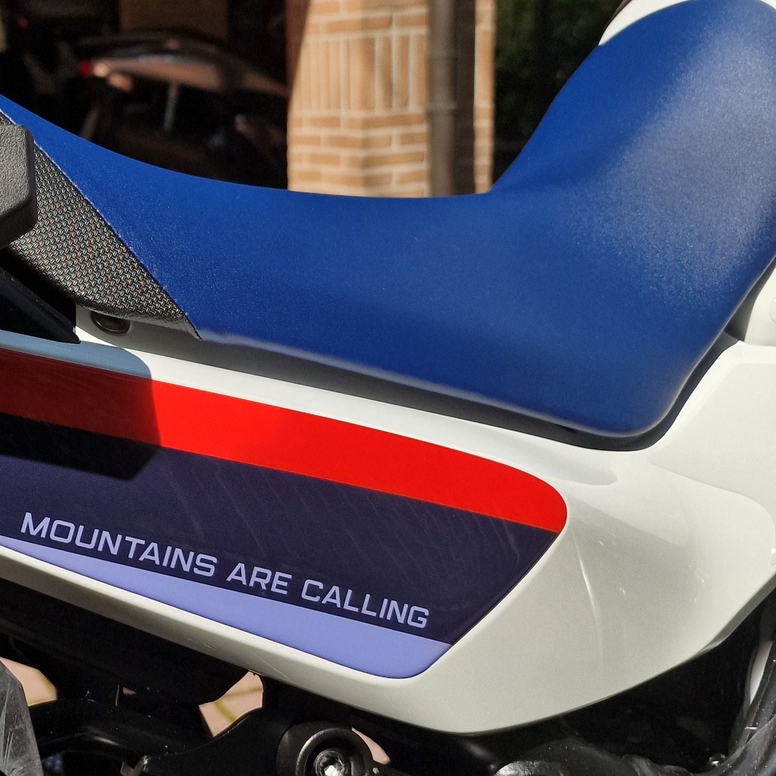 Resin Bike 3D Motorcycle Stickers - Underseat | Honda XL 750 Transalp 2023>2025 -   Pyramid Motorcycle Accessories
