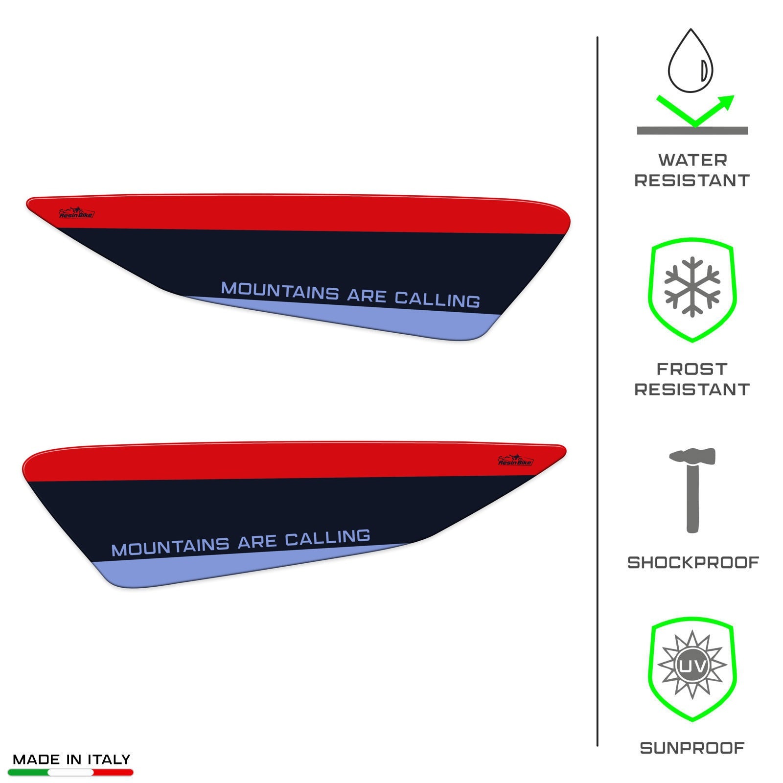 Resin Bike 3D Motorcycle Stickers - Underseat | Honda XL 750 Transalp 2023>2025 -   Pyramid Motorcycle Accessories