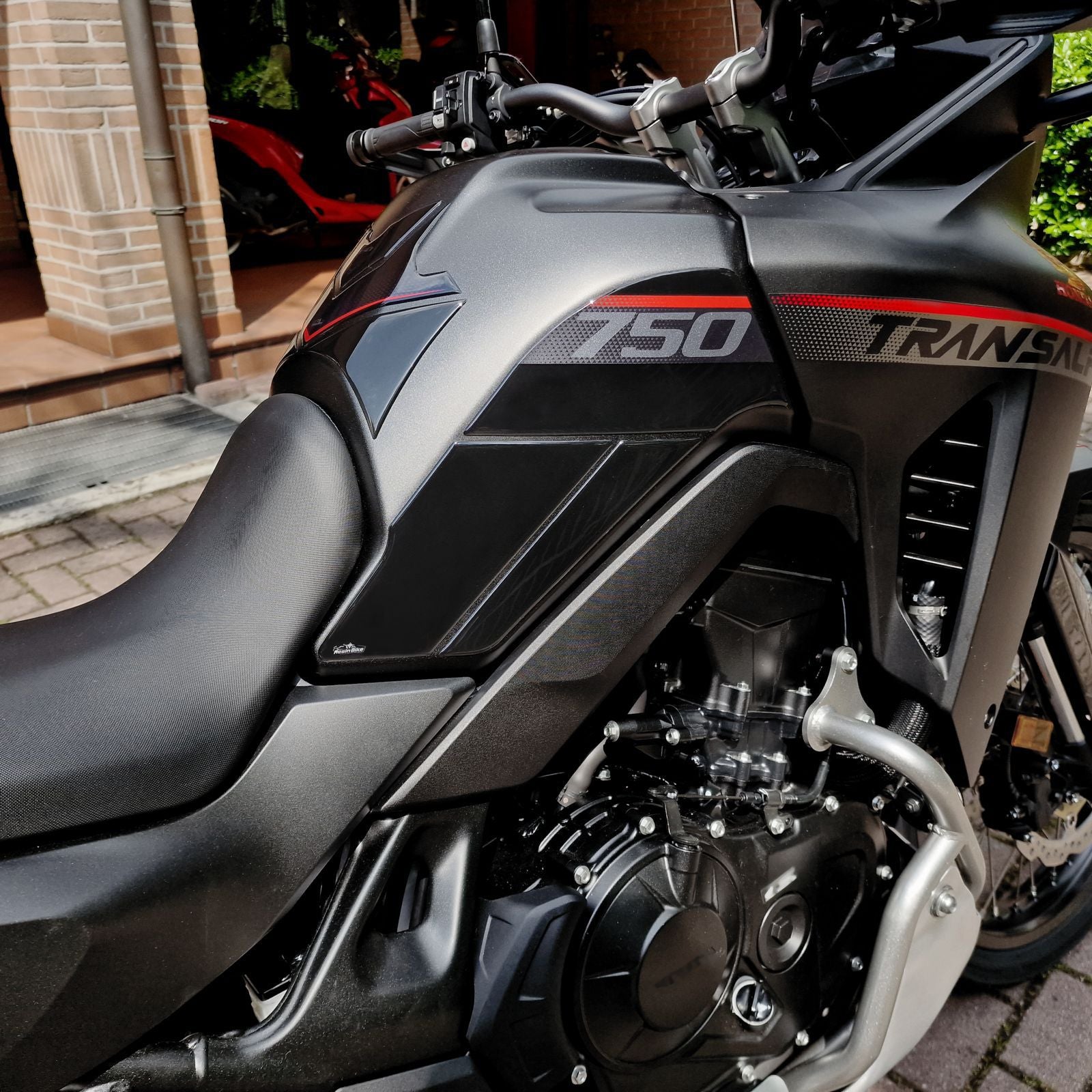 Resin Bike 3D Motorcycle Stickers - Tank Sides | Honda XL 750 Transalp 2023>2024 RB-1000671300002 -   Pyramid Motorcycle Accessories