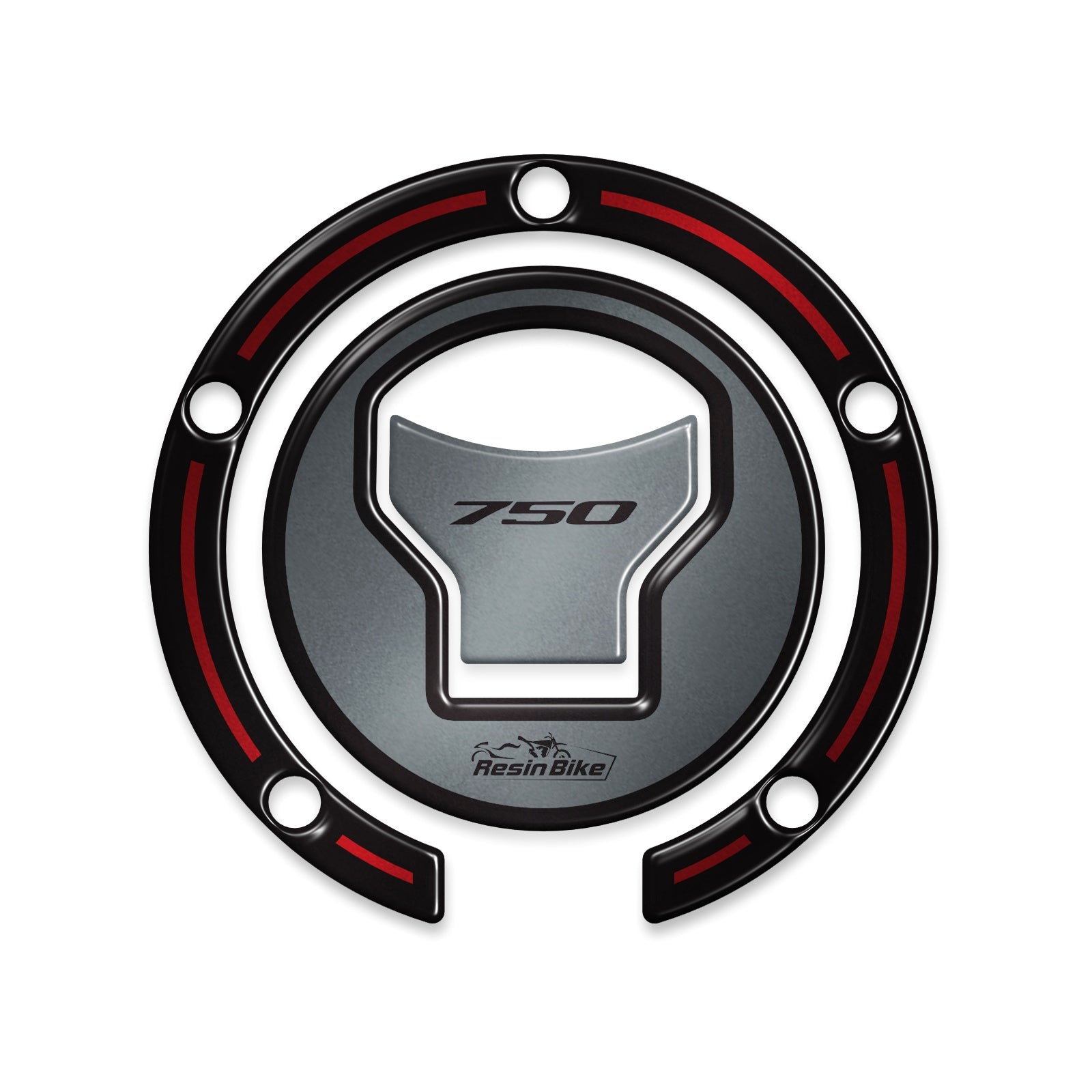 Resin Bike 3D Motorcycle Stickers - Fuel Cap | Honda XL 750 Transalp 2022>2024 -   Pyramid Motorcycle Accessories