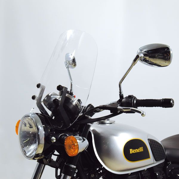 Isotta High Screen | Clear |Benelli Imperiale 400 2019-2024 -   Pyramid Motorcycle Accessories