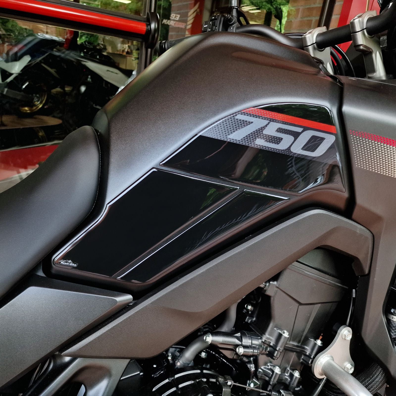 Resin Bike 3D Motorcycle Stickers - Full Kit | Honda XL 750 Transalp 2023>2024 RB-1000671700000 -   Pyramid Motorcycle Accessories