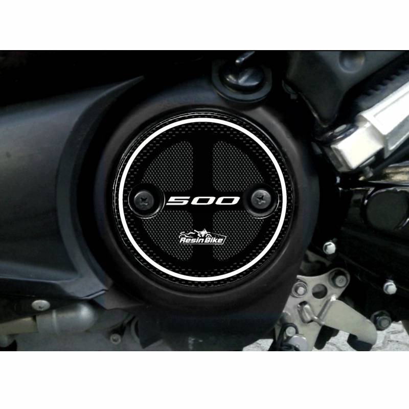 Resin Bike 3D Motorcycle Stickers - Variator Cover | Yamaha TMAX 500 / 530 2010>2016 RB-B93338O7 -   Pyramid Motorcycle Accessories