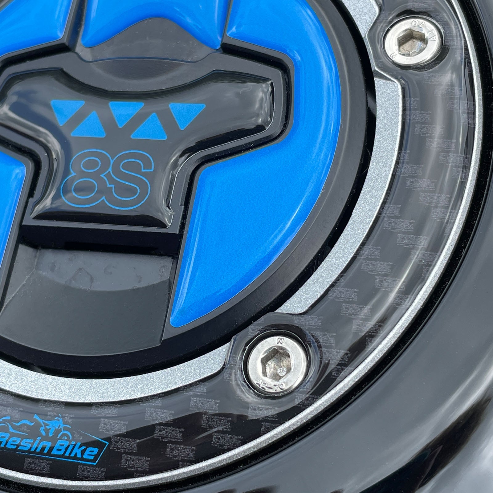 Resin Bike 3D Motorcycle Stickers - Fuel Cap | Suzuki GSX-8S 2023>2026 -   Pyramid Motorcycle Accessories
