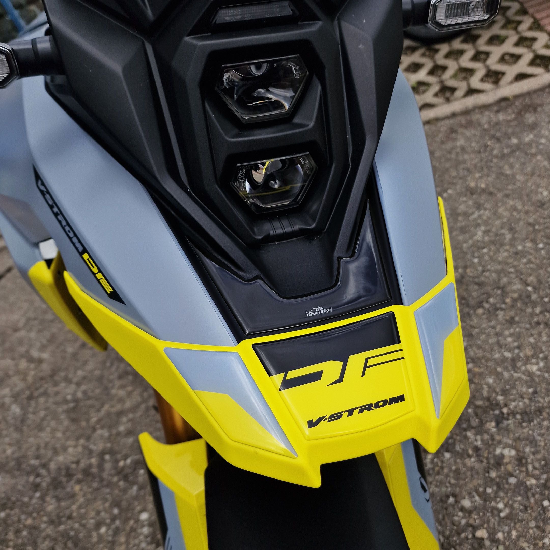 Resin Bike 3D Motorcycle Stickers - Full Kit | Suzuki V-Strom 800DE 2023>Current -   Pyramid Motorcycle Accessories
