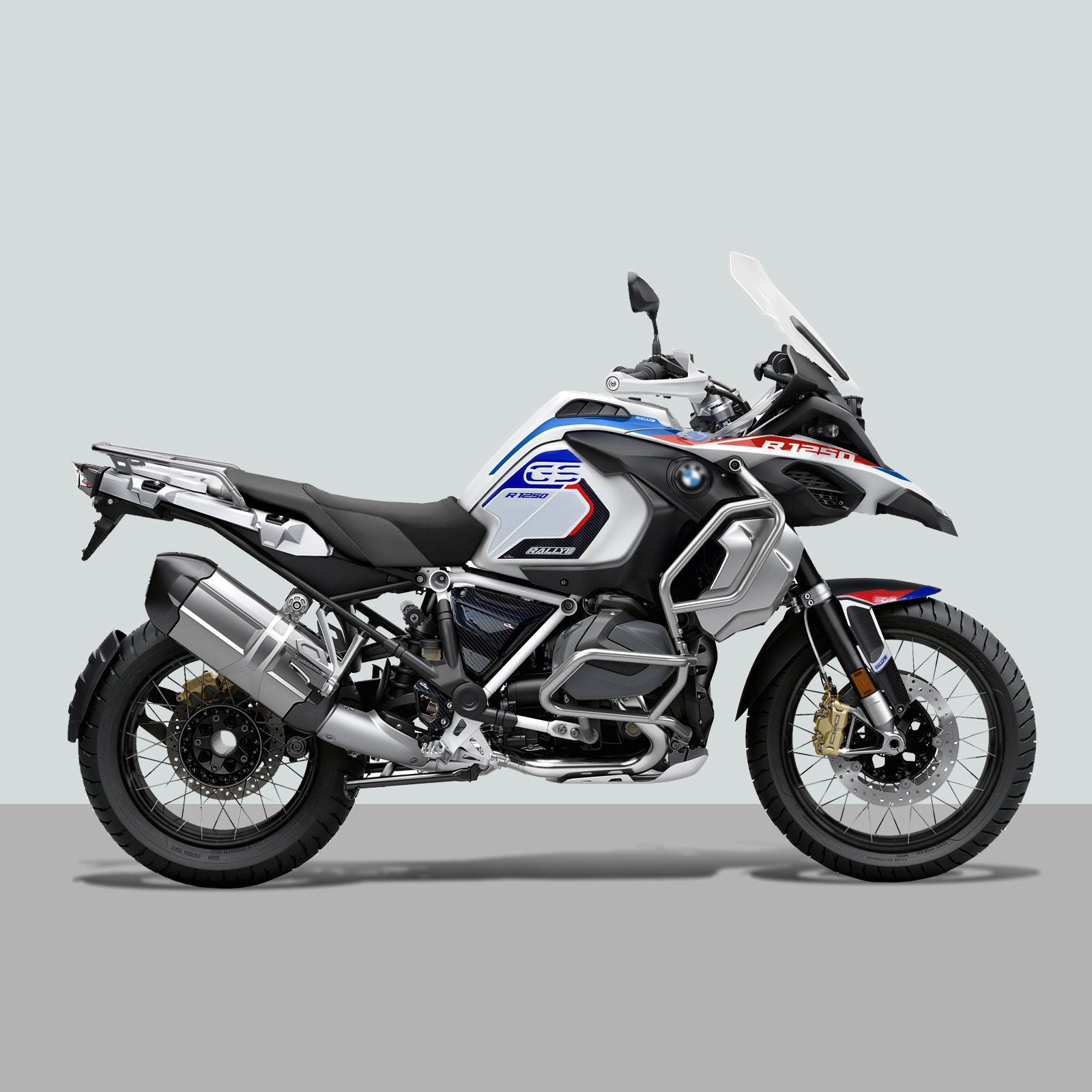 Resin Bike 3D Motorcycle Stickers - Basic Tank Kit | BMW R 1250 GS Adventure 2021>2024 -   Pyramid Motorcycle Accessories