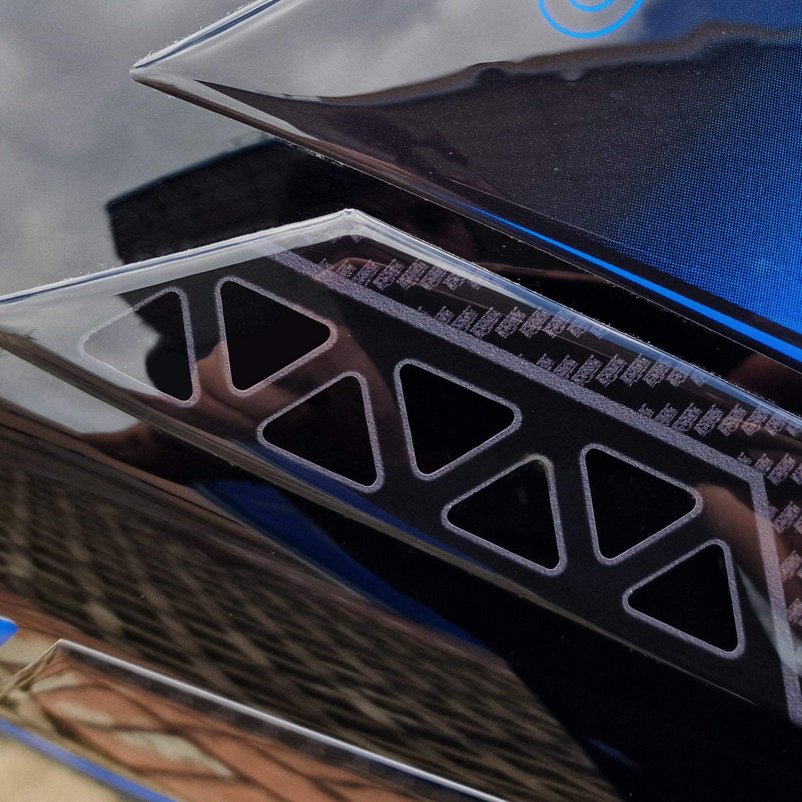 Resin Bike 3D Motorcycle Stickers - Tank Kit | Suzuki GSX-8S 2023>2025 -   Pyramid Motorcycle Accessories