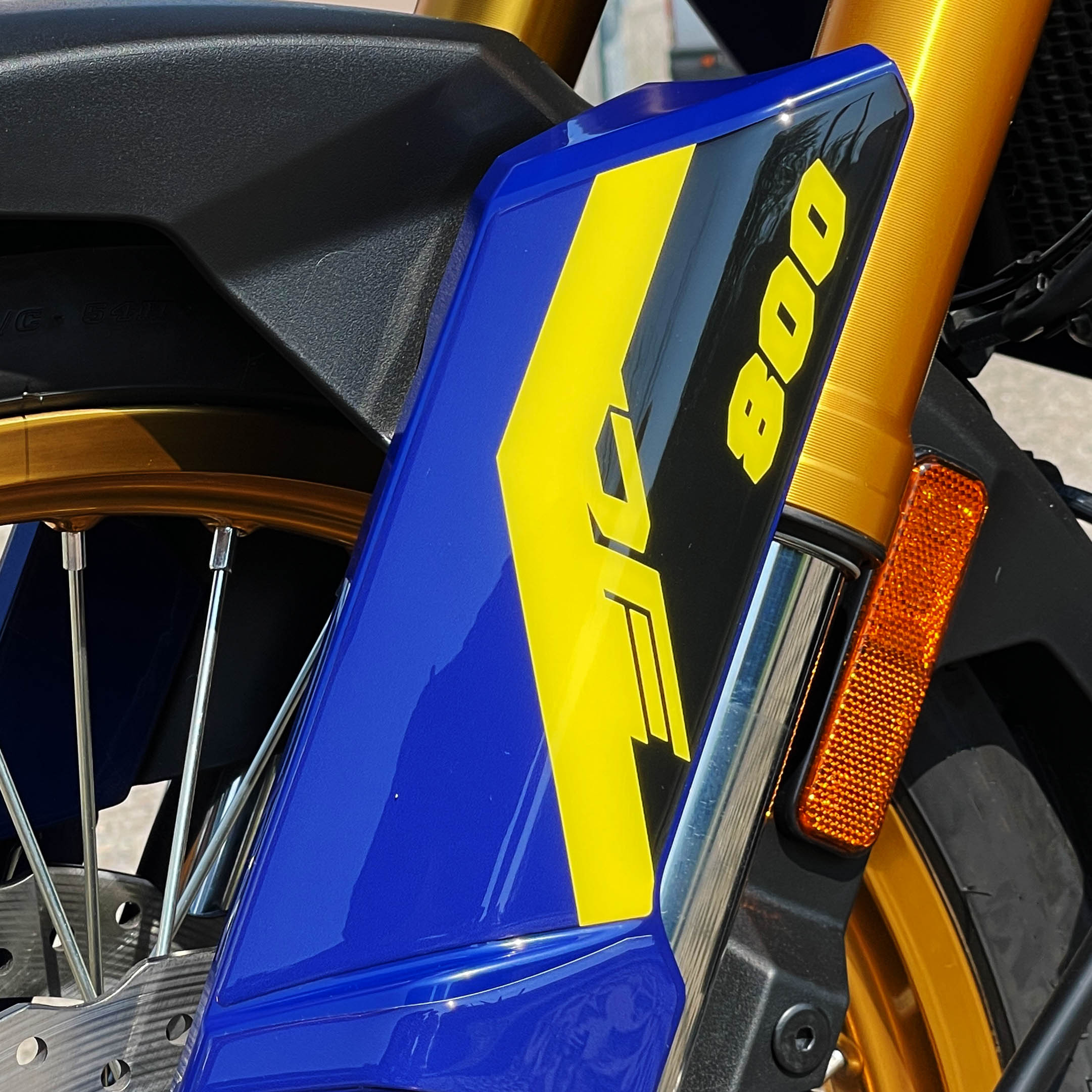 Resin Bike 3D Motorcycle Stickers - Side Panels | Suzuki V-Strom 800DE 2023>2026 -   Pyramid Motorcycle Accessories
