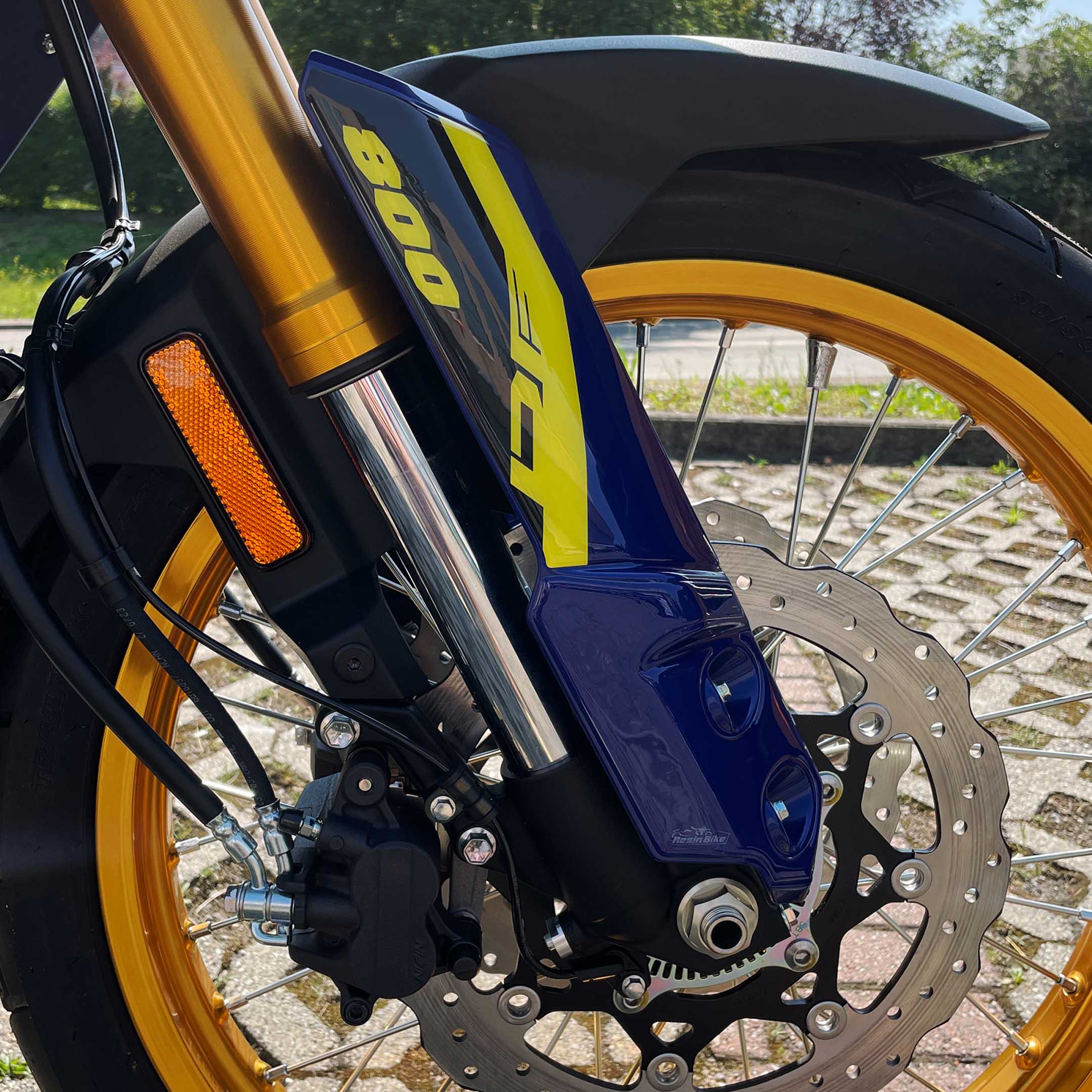 Resin Bike 3D Motorcycle Stickers - Side Panels | Suzuki V-Strom 800DE 2023>2026 -   Pyramid Motorcycle Accessories
