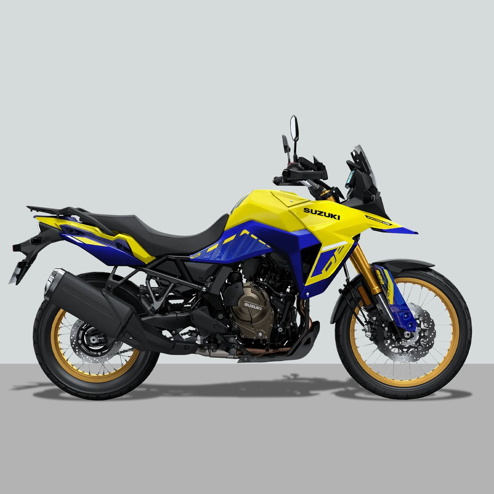 Resin Bike 3D Motorcycle Stickers - Full Kit | Suzuki V-Strom 800DE 2023>2026 -   Pyramid Motorcycle Accessories