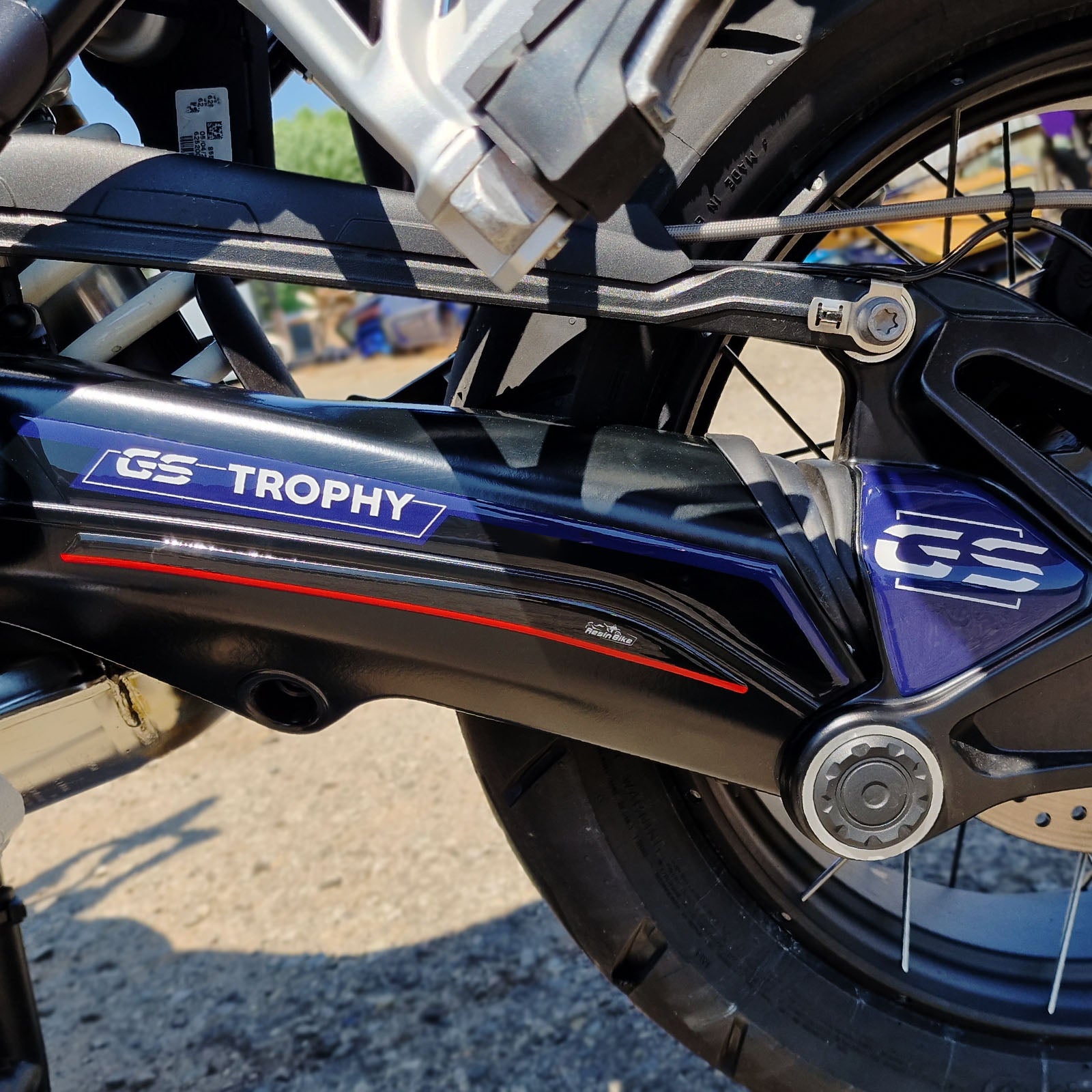Resin Bike 3D Motorcycle Stickers - Full Kit | BMW R 1250 GS Adventure 2021>2024 -   Pyramid Motorcycle Accessories