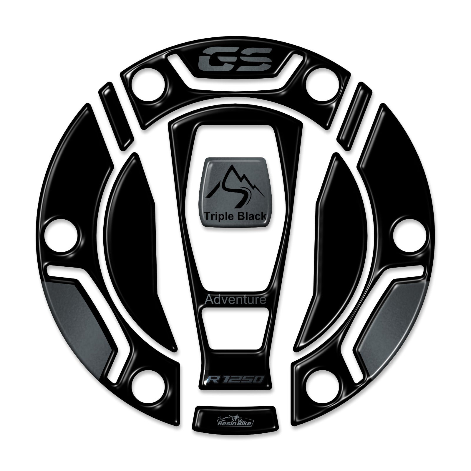 Resin Bike 3D Motorcycle Stickers - Fuel Cap | BMW R 1250 GS/GS Adventure 2021>2024 -   Pyramid Motorcycle Accessories