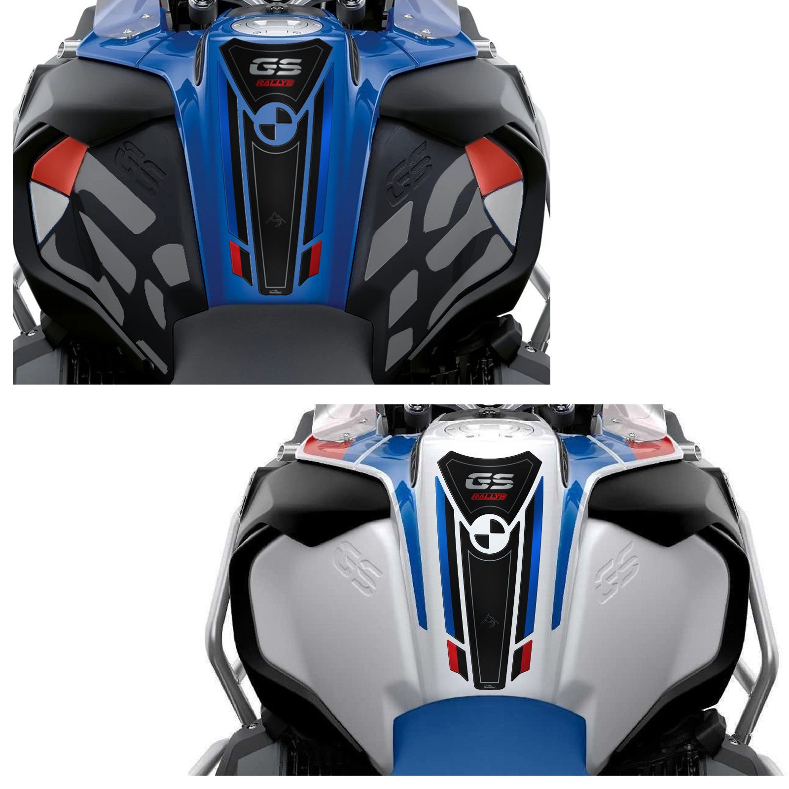 Resin Bike 3D Motorcycle Stickers - Tank Pad | BMW R 1250 GS/GSA 2021>2024 -   Pyramid Motorcycle Accessories