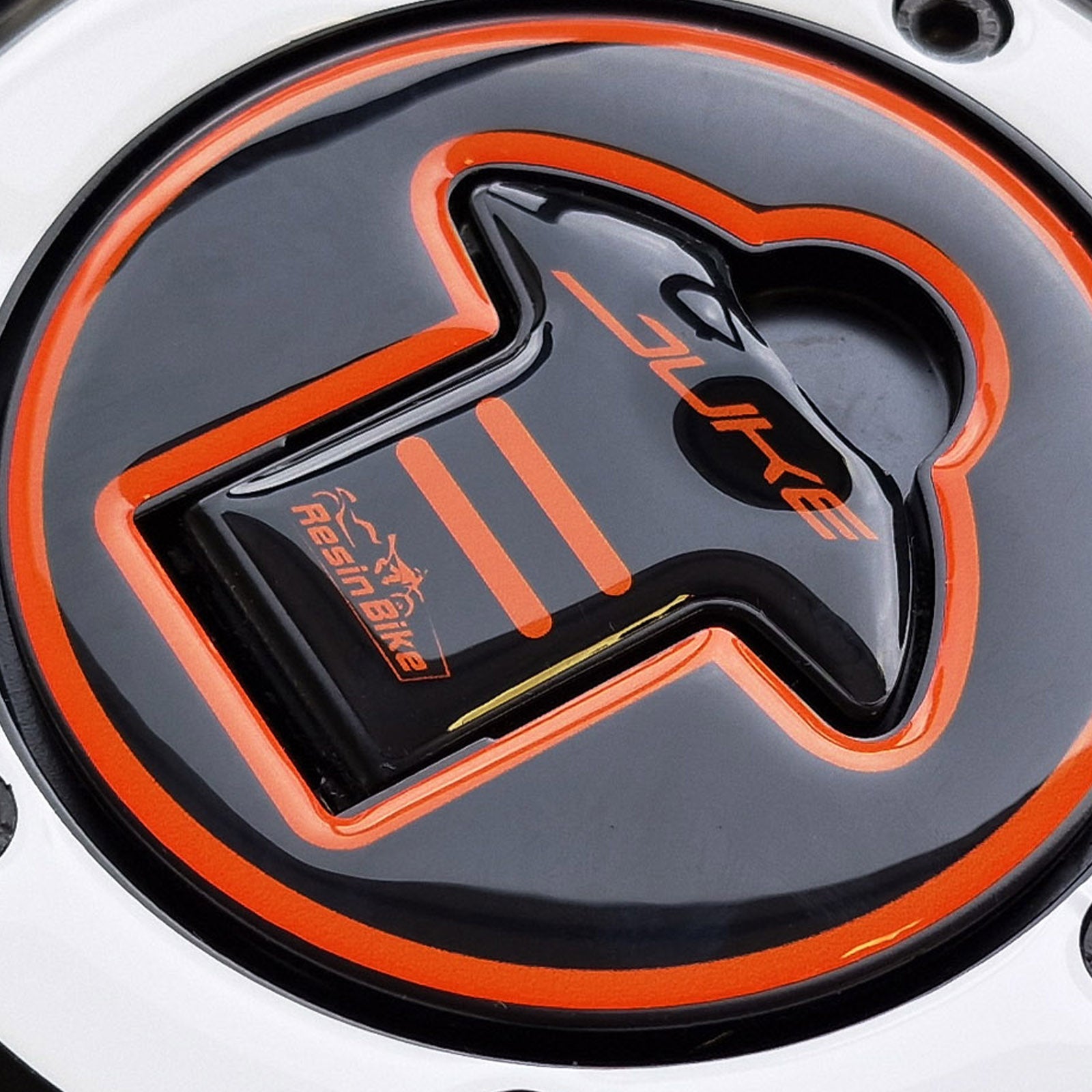 Resin Bike 3D Motorcycle Stickers - Basic Kit | KTM 390 Duke 2021>2023 RB-1000677400003 -   Pyramid Motorcycle Accessories