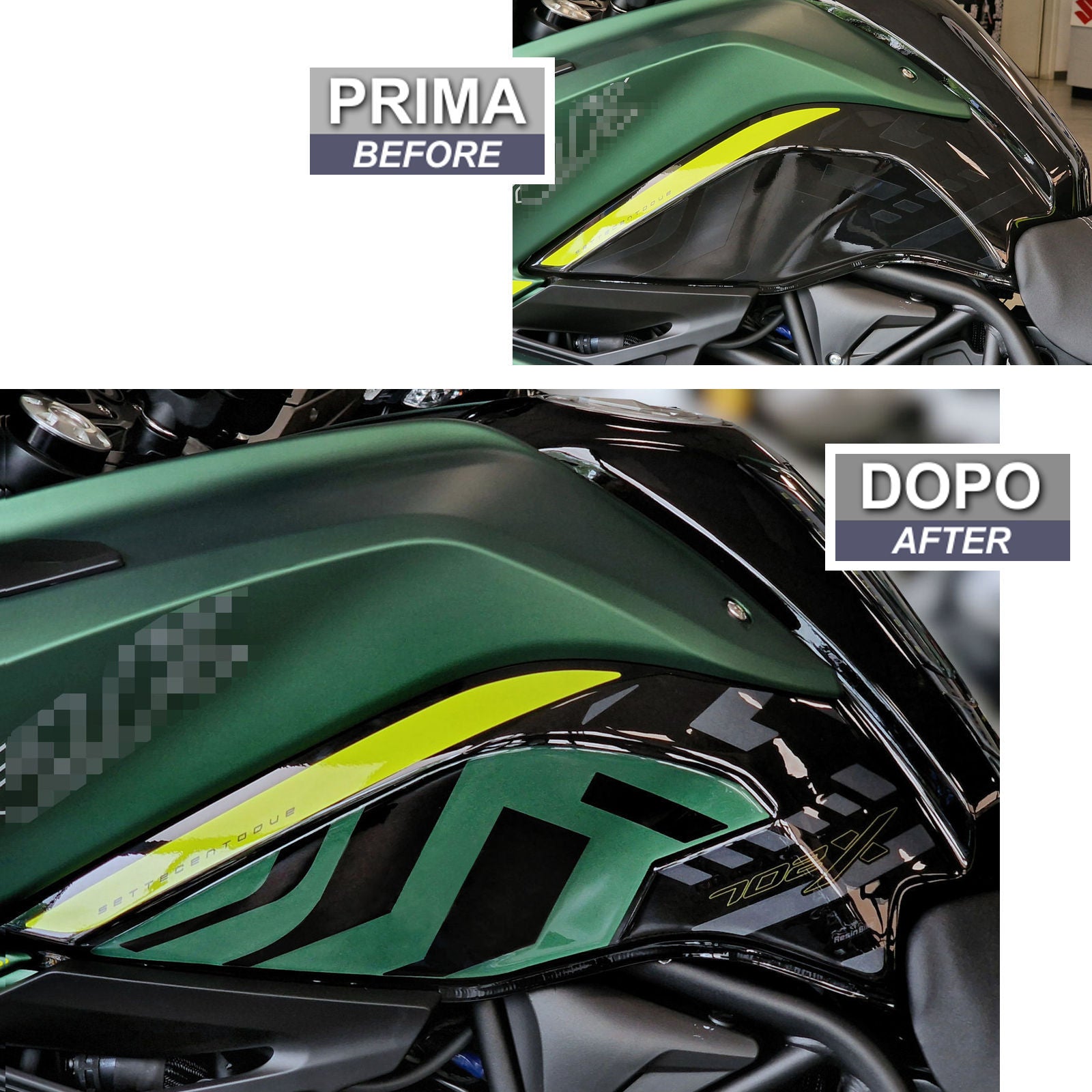 Resin Bike 3D Motorcycle Stickers - Tank Sides | Benelli TRK 702 X 2023>2026 RB-1000678900007 -   Pyramid Motorcycle Accessories