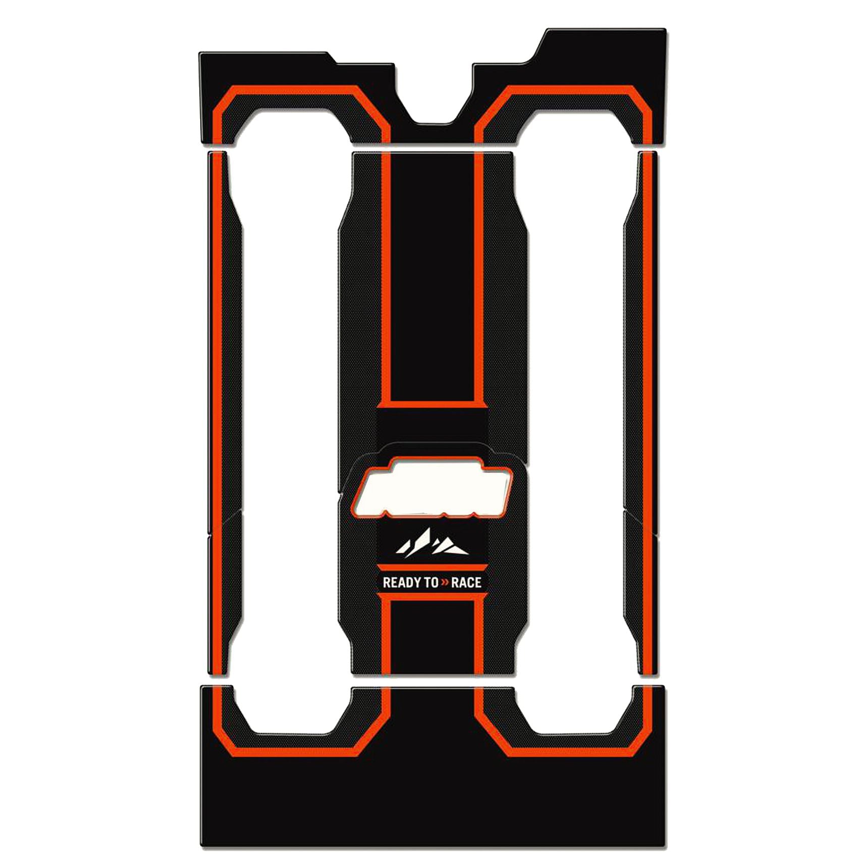 Resin Bike 3D Motorcycle Stickers - Panniers | KTM 1050 Adventure RB-BK125752 -   Pyramid Motorcycle Accessories