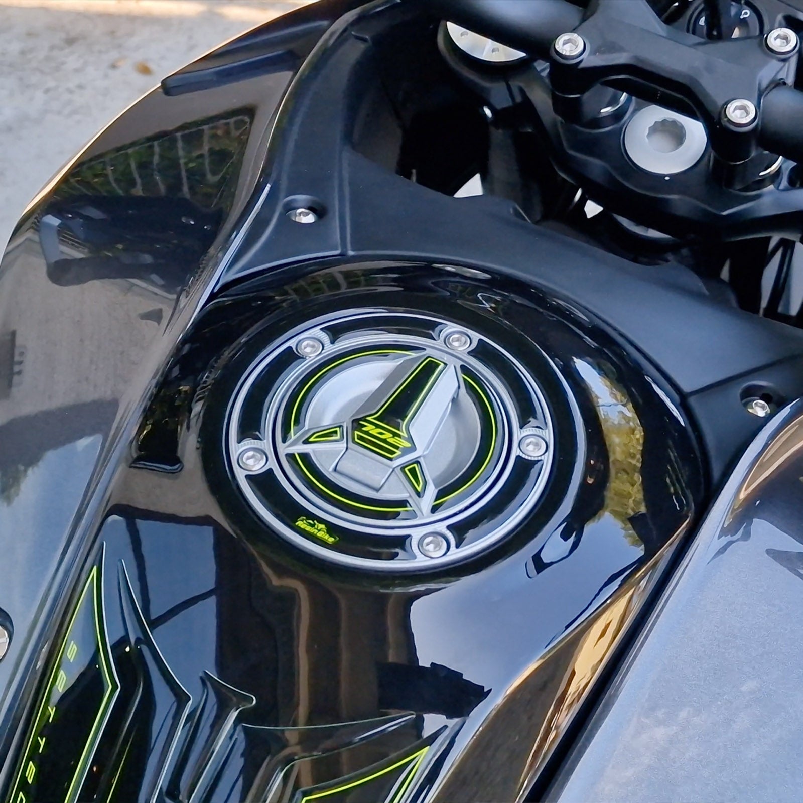 Resin Bike 3D Motorcycle Stickers - Tank Kit | Benelli TRK 702 X 2023>2026 RB-1000680100006 -   Pyramid Motorcycle Accessories