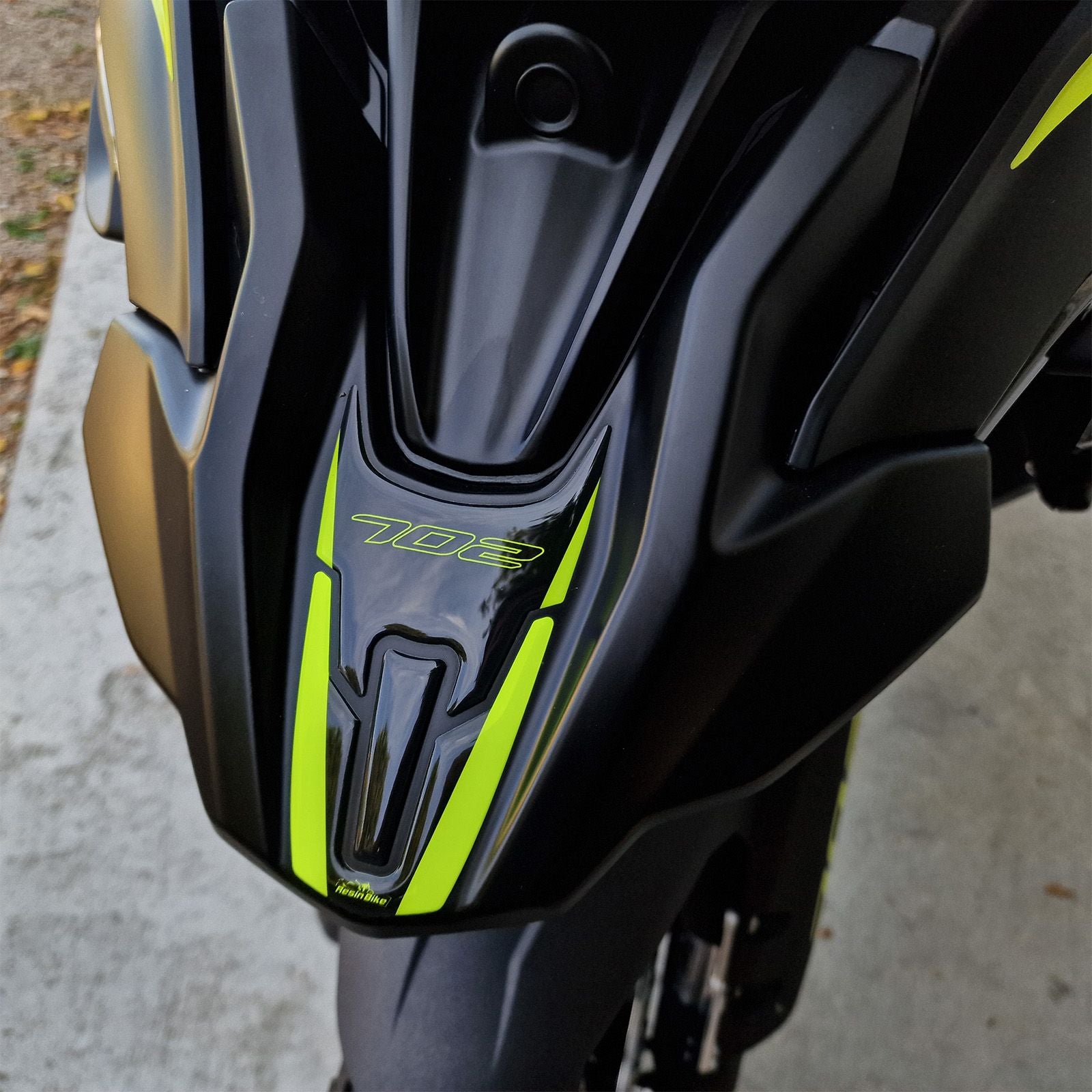 Resin Bike 3D Motorcycle Stickers - Fuel Cap | Benelli TRK 702 X 2023>2026 -   Pyramid Motorcycle Accessories