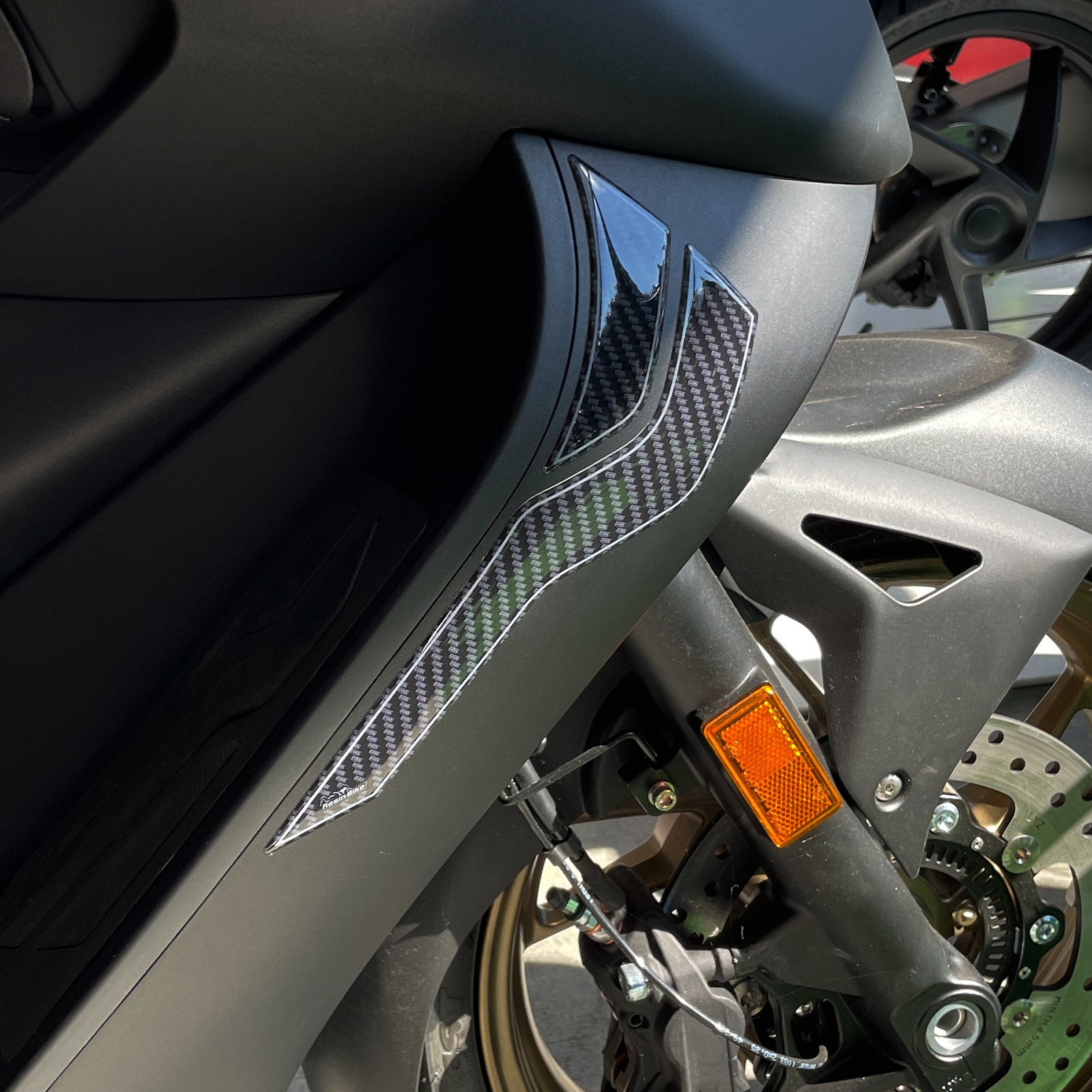 Resin Bike 3D Motorcycle Stickers - Side Panels | Zontes 350D 2023>Current -   Pyramid Motorcycle Accessories