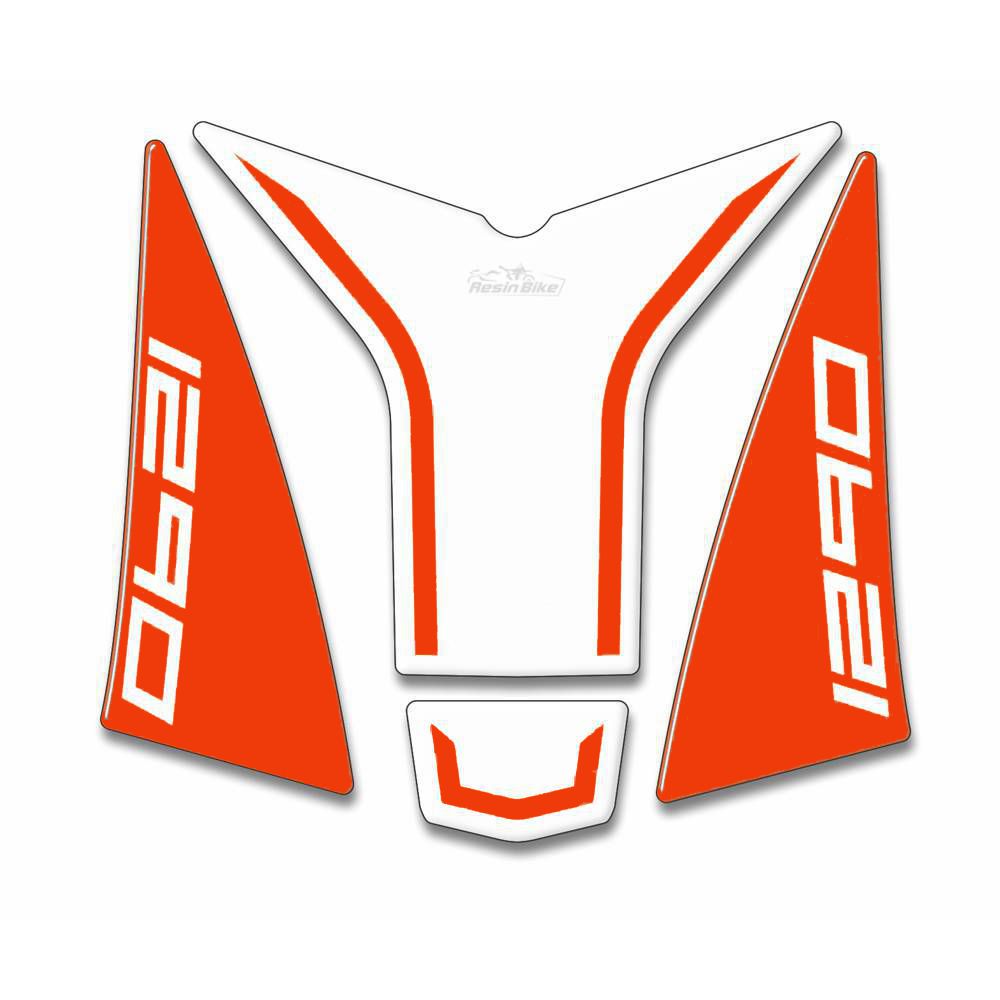 Resin Bike 3D Motorcycle Stickers - Tail Section | KTM 1290 Super Adventure S 2017>2020 RB-B79762Z4 -   Pyramid Motorcycle Accessories