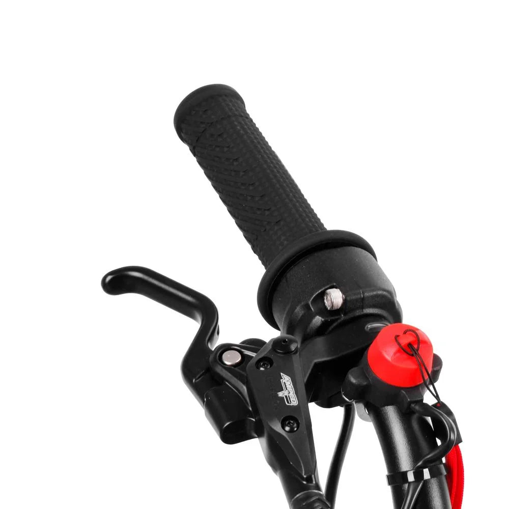 Amped A24 Comp Kids Electric Bike - Silver -   Pyramid Motorcycle Accessories