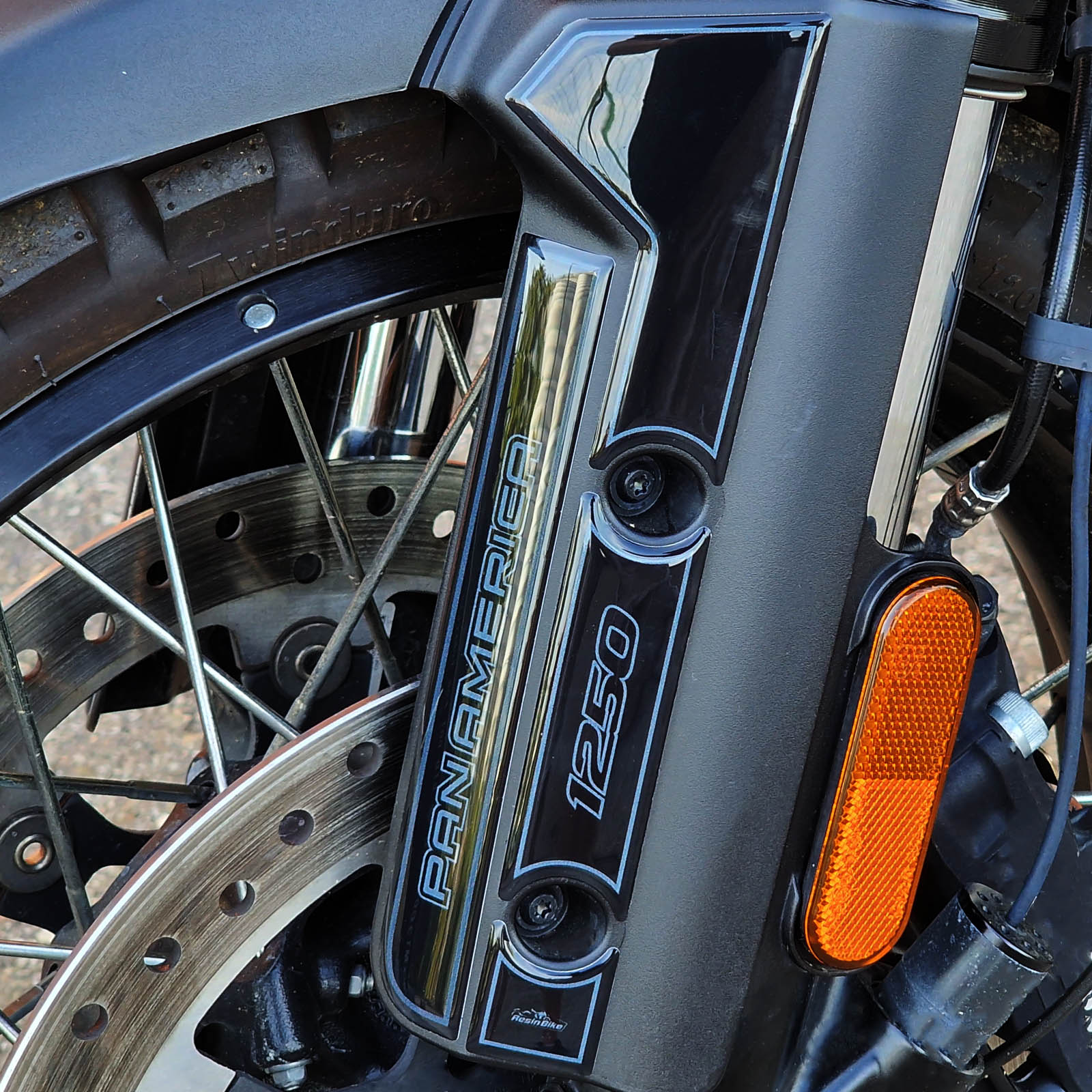 Resin Bike 3D Motorcycle Stickers - Side Panels | Harley Davidson Pan America 1250 2020>2026 -   Pyramid Motorcycle Accessories