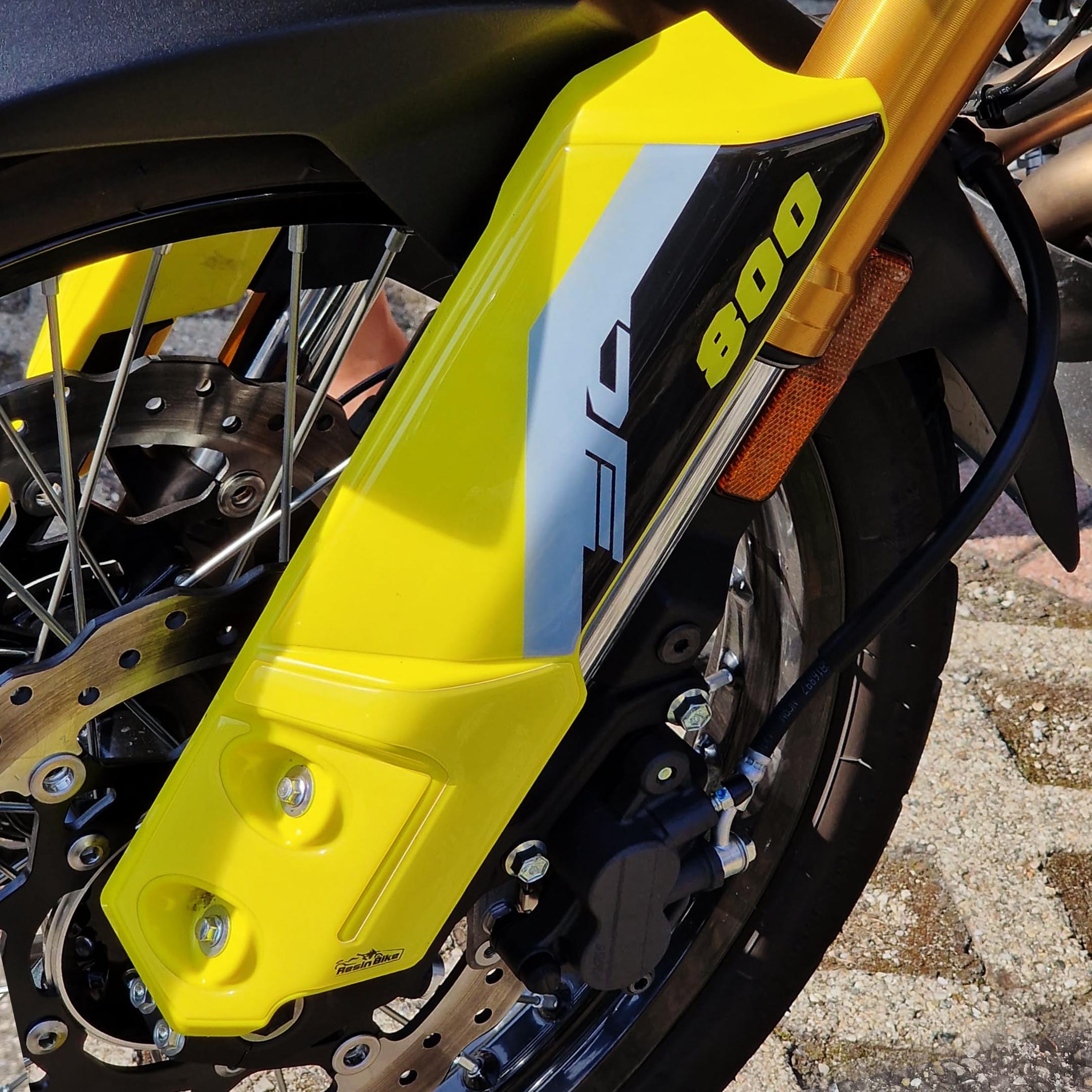 Resin Bike 3D Motorcycle Stickers - Side Panels | Suzuki V-Strom 800DE 2023>2025 -   Pyramid Motorcycle Accessories
