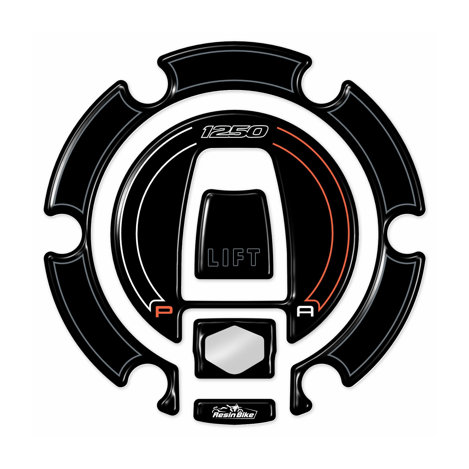 Resin Bike 3D Motorcycle Stickers - Fuel Cap | Harley Davidson Pan America 1250 2020>2025 -   Pyramid Motorcycle Accessories