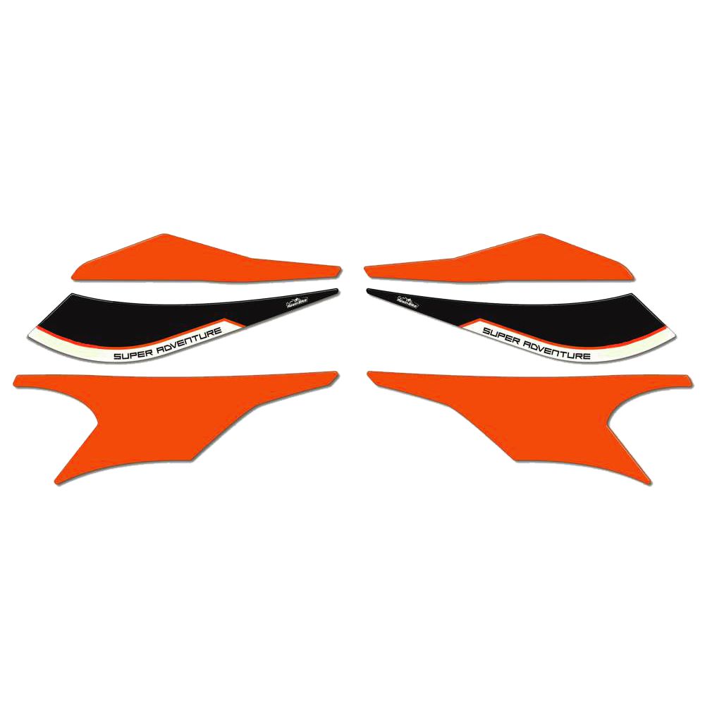 Resin Bike 3D Motorcycle Stickers - Handguards | KTM 1290 Super Adventure S 2017>2020 RB-B7X19186 -   Pyramid Motorcycle Accessories