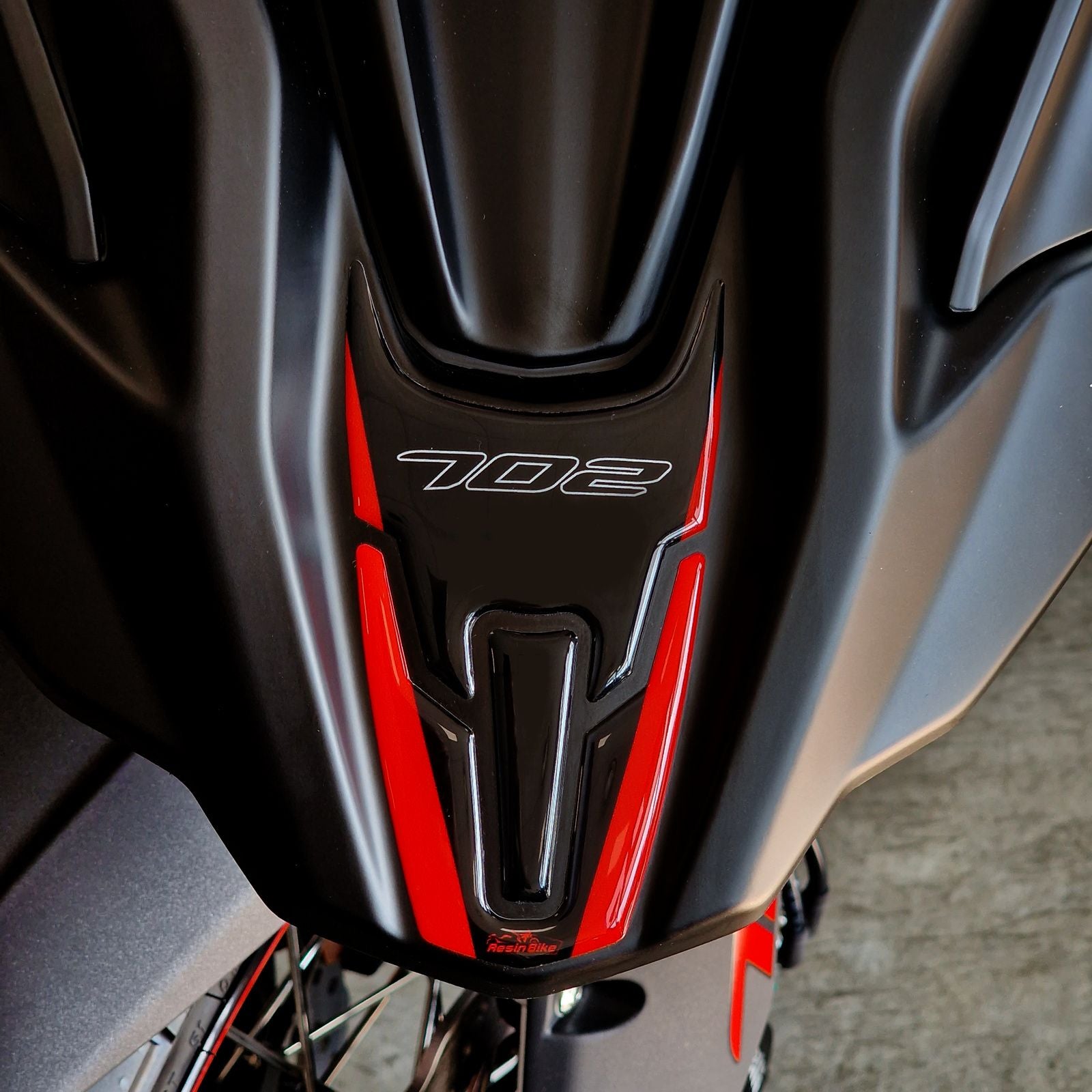Resin Bike 3D Motorcycle Stickers - Beak | Benelli TRK 702 / 702 X 2023>2026 RB-1000682600009 -   Pyramid Motorcycle Accessories