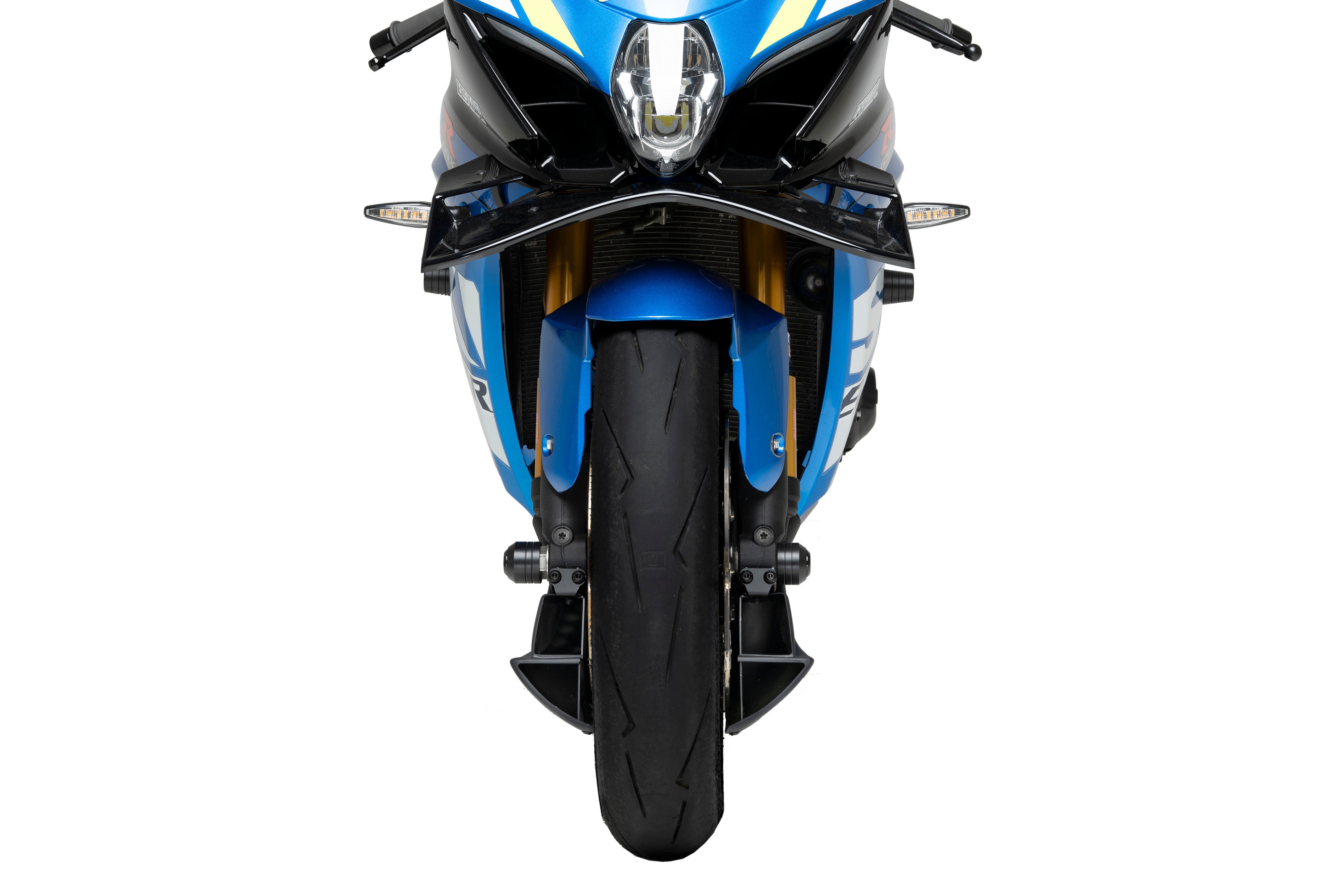 Puig Brake Ducts | Matte Black | Suzuki GSX-R1000 2009>2021 -   Pyramid Motorcycle Accessories