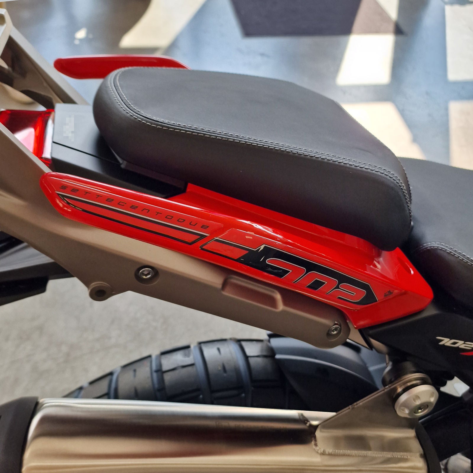 Resin Bike 3D Motorcycle Stickers - Passenger Handles | Benelli TRK 702 / 702 X 2023>2026 RB-1000682700006 -   Pyramid Motorcycle Accessories
