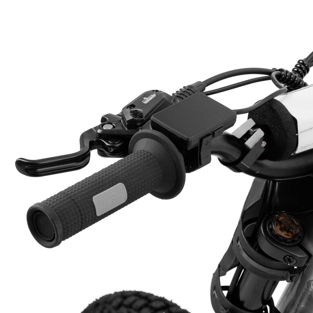 Amped A18 Comp Kids Electric Bike | Silver -   Pyramid Motorcycle Accessories