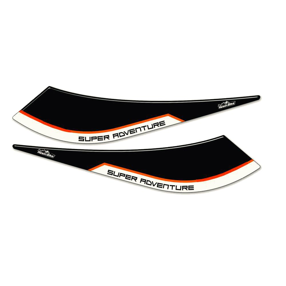 Resin Bike 3D Motorcycle Stickers - Handguards | KTM 1290 Super Adventure S 2017>2020 RB-B2J41624 -   Pyramid Motorcycle Accessories