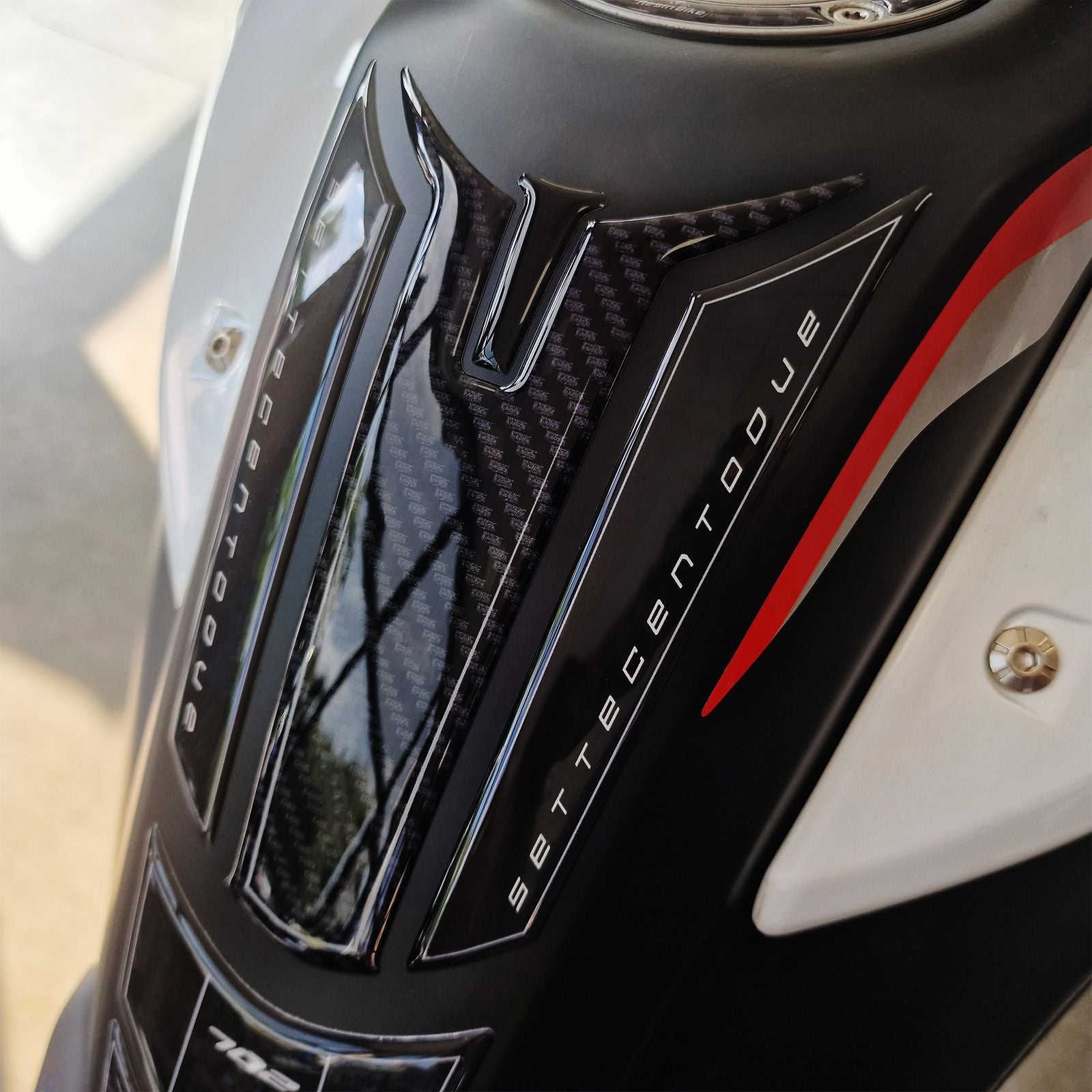 Resin Bike 3D Motorcycle Stickers - Tank Kit | Benelli TRK 702 2023>2026 RB-1000684000005 -   Pyramid Motorcycle Accessories