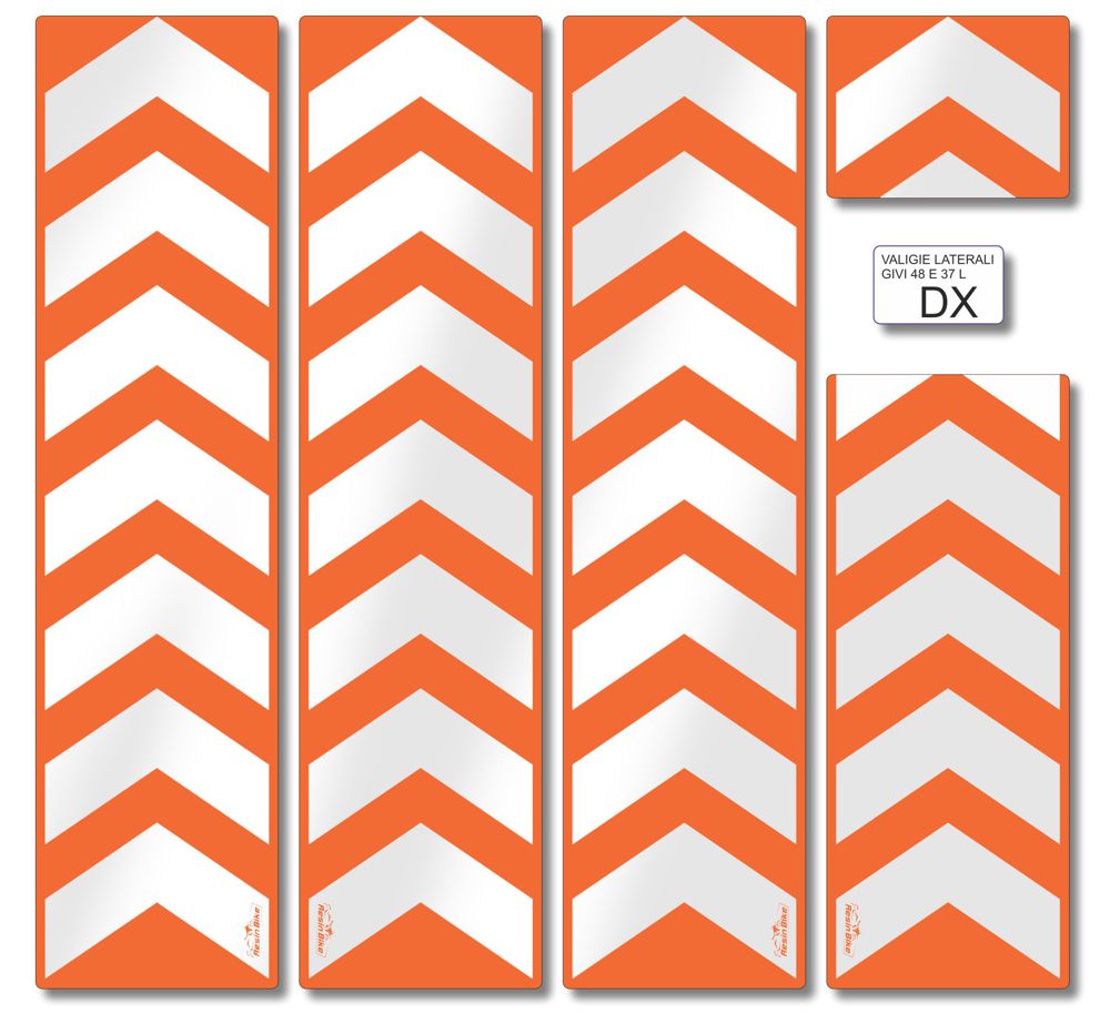 Resin Bike 3D Motorcycle Stickers - Panniers | KTM Super Duke RB-BS886449 -   Pyramid Motorcycle Accessories