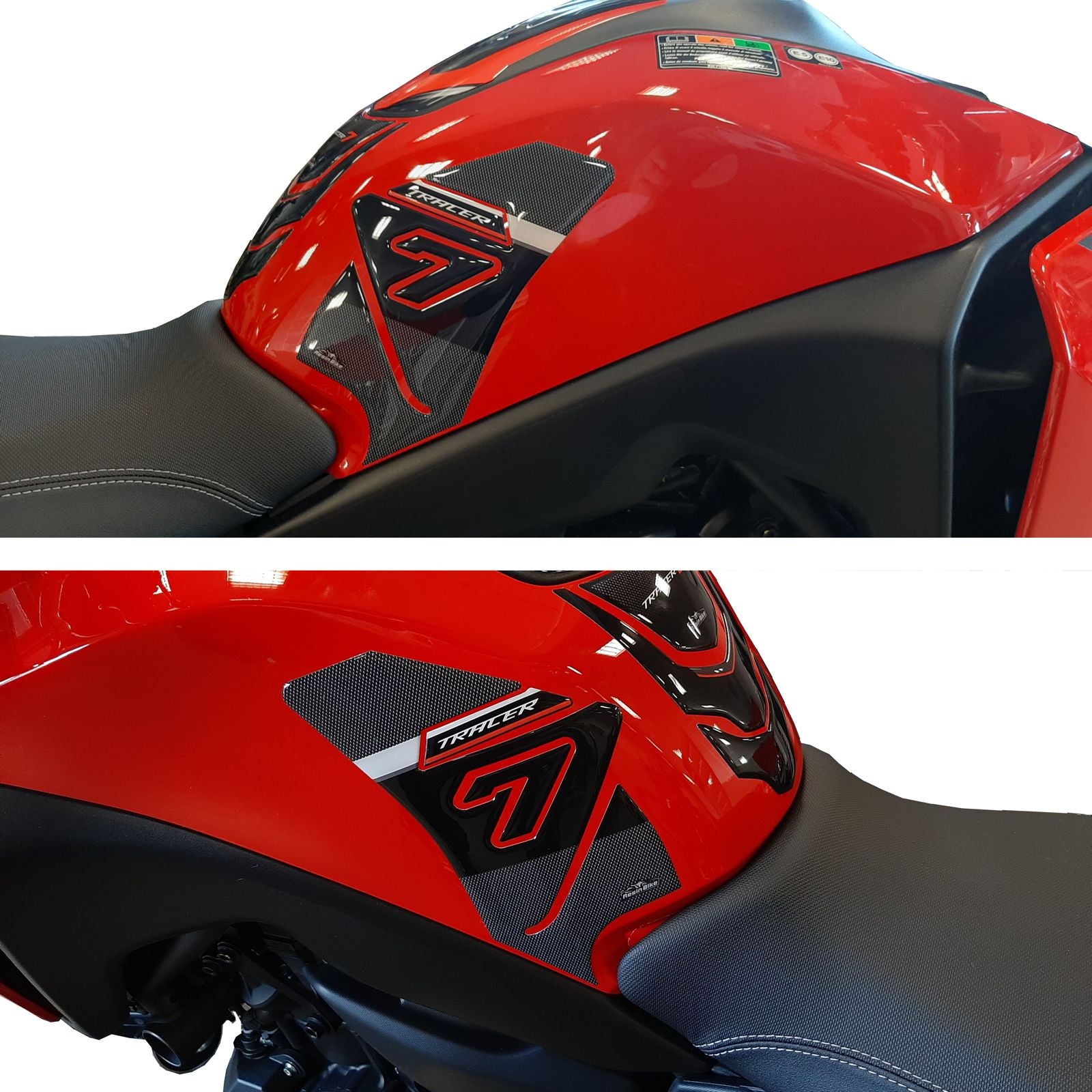 Resin Bike 3D Motorcycle Stickers - Tank Kit | Yamaha Tracer 7 2021>2024 -   Pyramid Motorcycle Accessories
