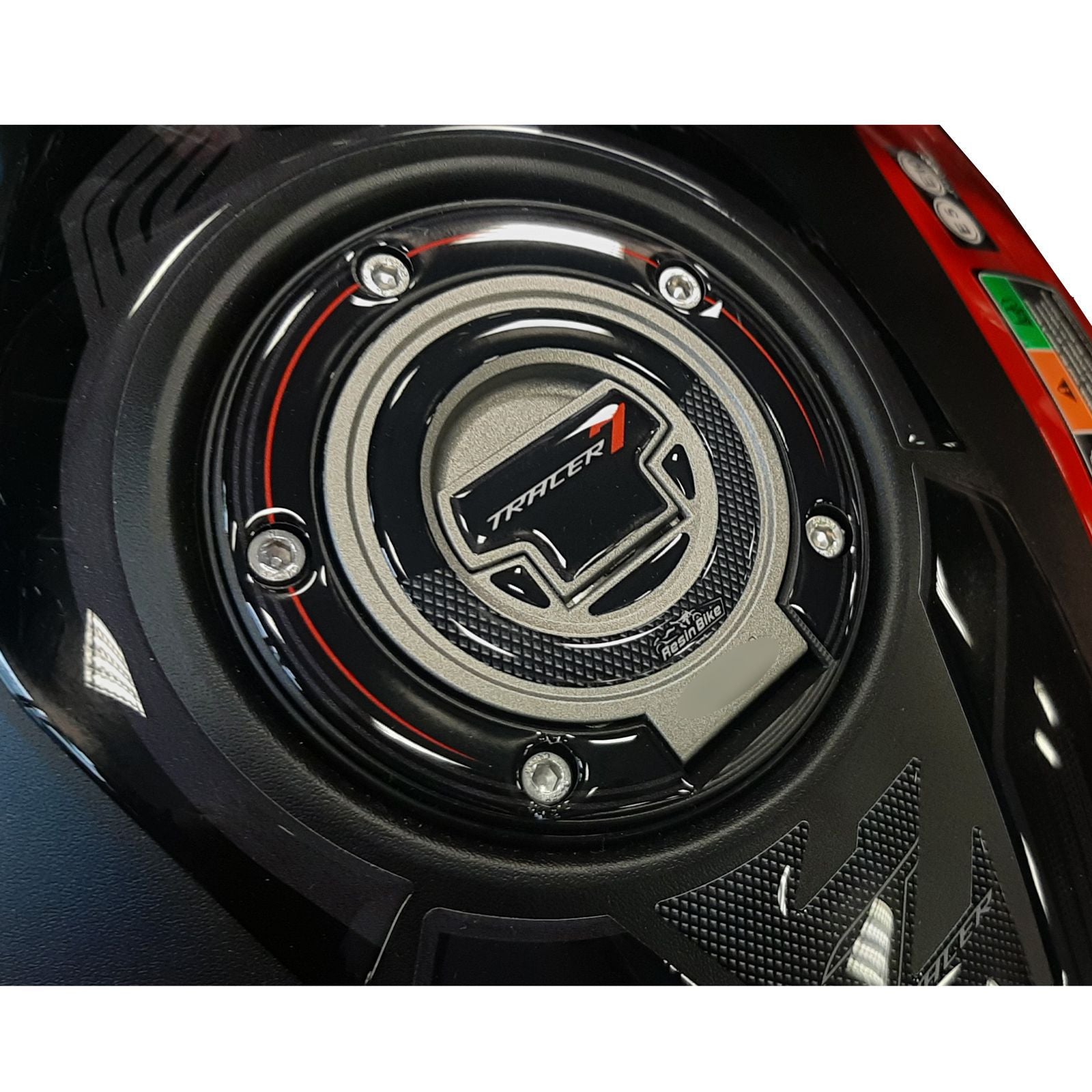 Resin Bike 3D Motorcycle Stickers - Tank Kit | Yamaha Tracer 7 2021>2024 -   Pyramid Motorcycle Accessories