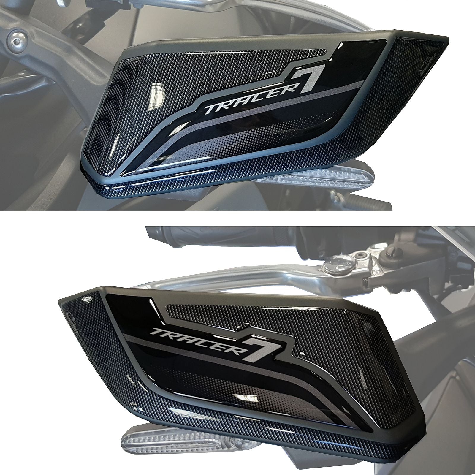 Resin Bike 3D Motorcycle Stickers - Basic Kit | Yamaha Tracer 7 2021>2024 -   Pyramid Motorcycle Accessories