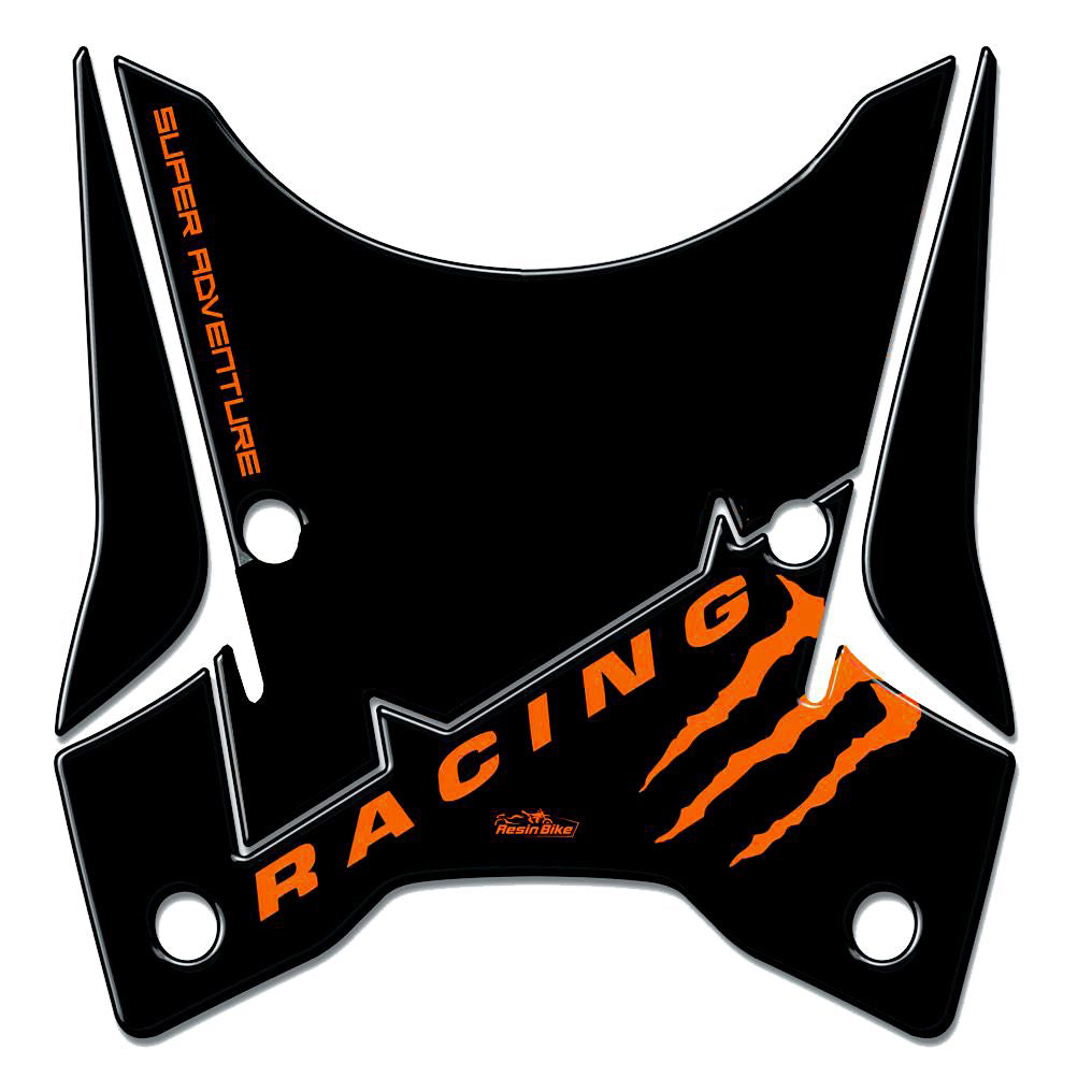 Resin Bike 3D Motorcycle Stickers - Windshield | KTM 1290 Super Adventure S 2018>2020RB-B6T92442 -   Pyramid Motorcycle Accessories