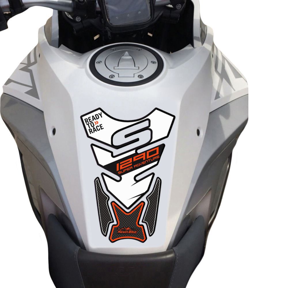 Resin Bike 3D Motorcycle Stickers - Tank Pad | KTM 1290 Super Adventure S 2017>2018 -   Pyramid Motorcycle Accessories
