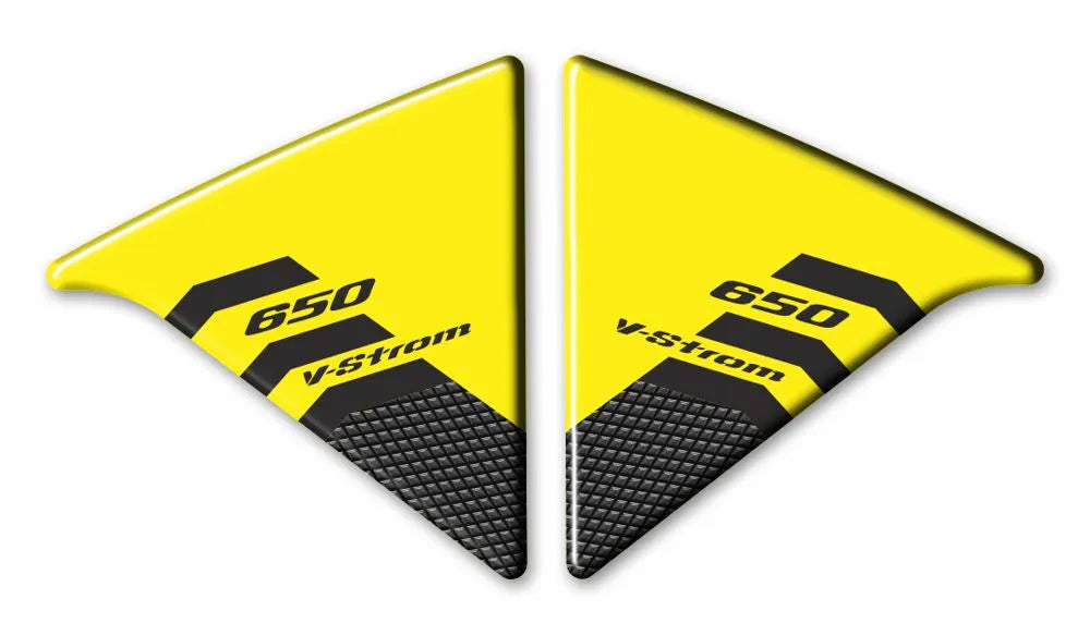 Resin Bike 3D Motorcycle Stickers - Frontal Area | Suzuki V-Strom 650 2017>2023 -   Pyramid Motorcycle Accessories