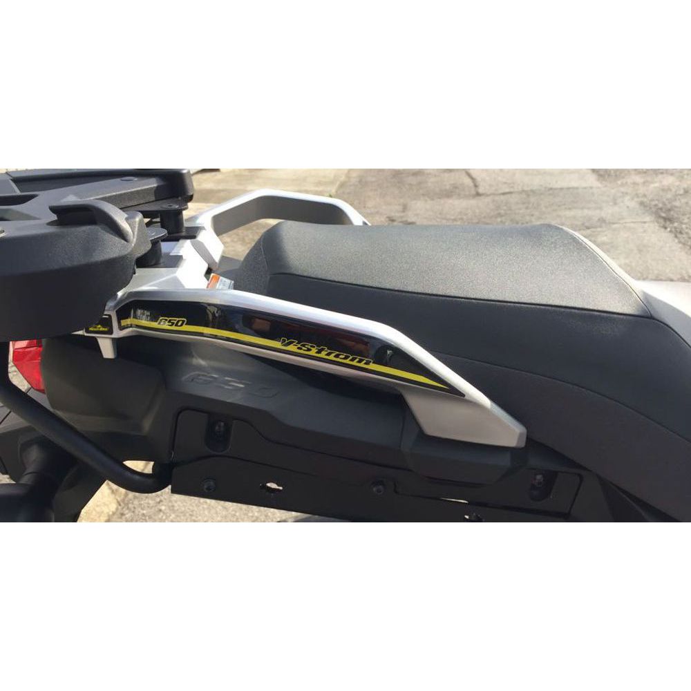 Resin Bike 3D Motorcycle Stickers - Passenger Handles | Suzuki V-Strom 650 2017>2023 RB-B54141R5 -   Pyramid Motorcycle Accessories
