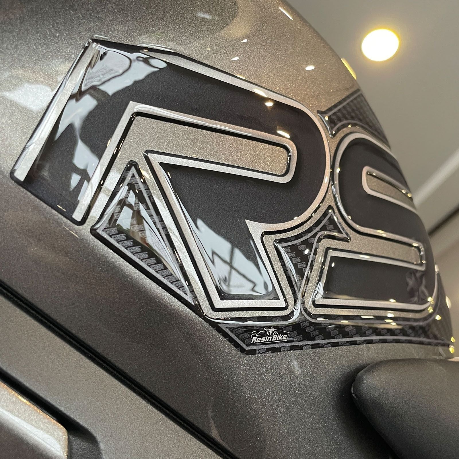Resin Bike 3D Motorcycle Stickers - Tank Sides | Triumph Street Triple 765 RS 2023>2025 -   Pyramid Motorcycle Accessories