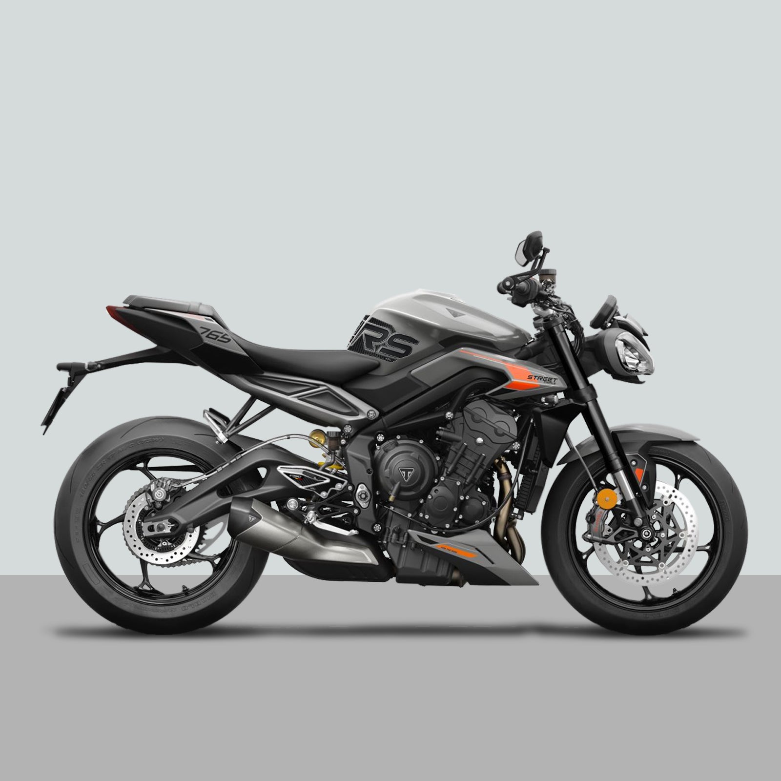 Resin Bike 3D Motorcycle Stickers - Full Kit | Triumph Street Triple 765 RS 2023>2025 -   Pyramid Motorcycle Accessories
