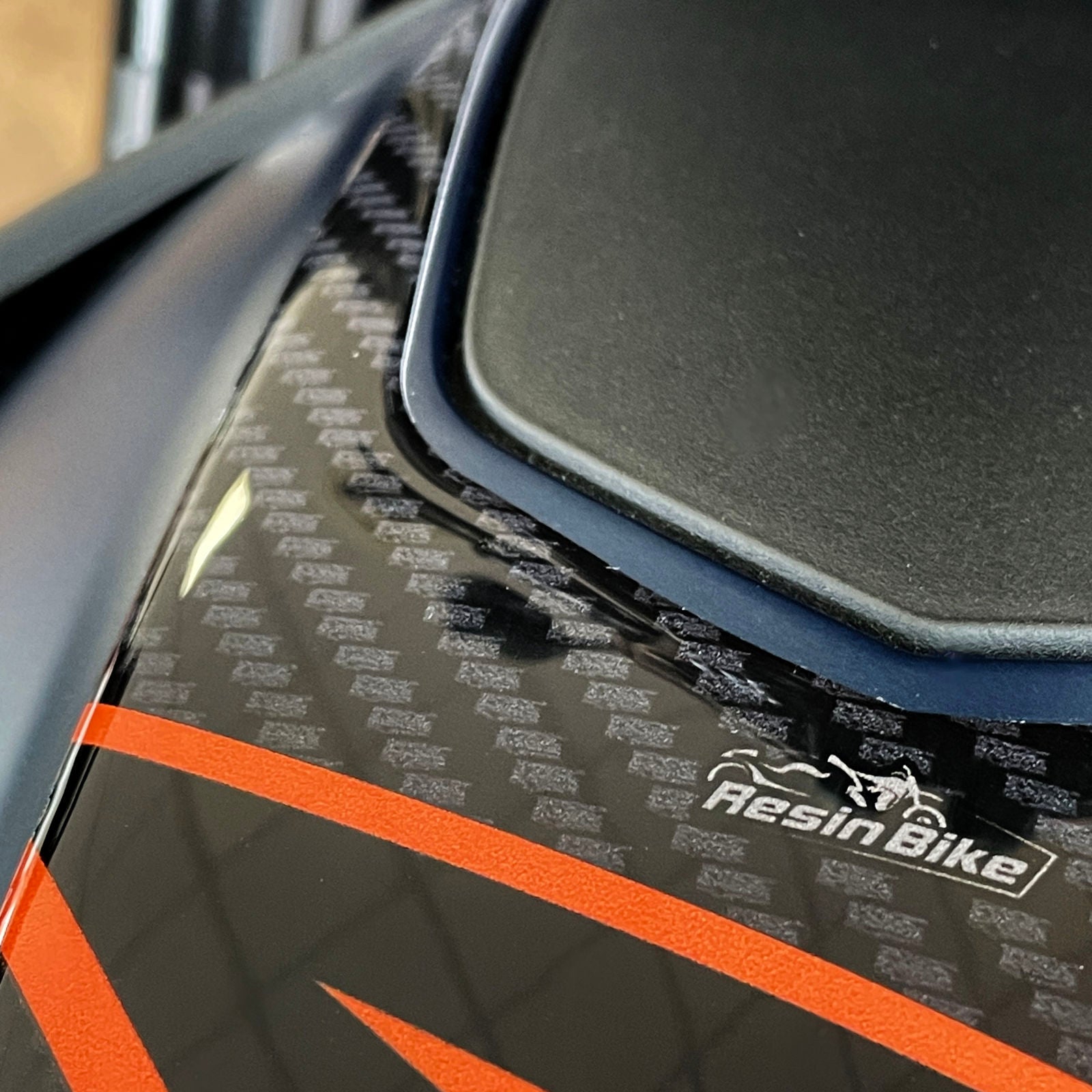 Resin Bike 3D Motorcycle Stickers - Front Fender | KTM 1290 Super Duke R 2022>2023 -   Pyramid Motorcycle Accessories
