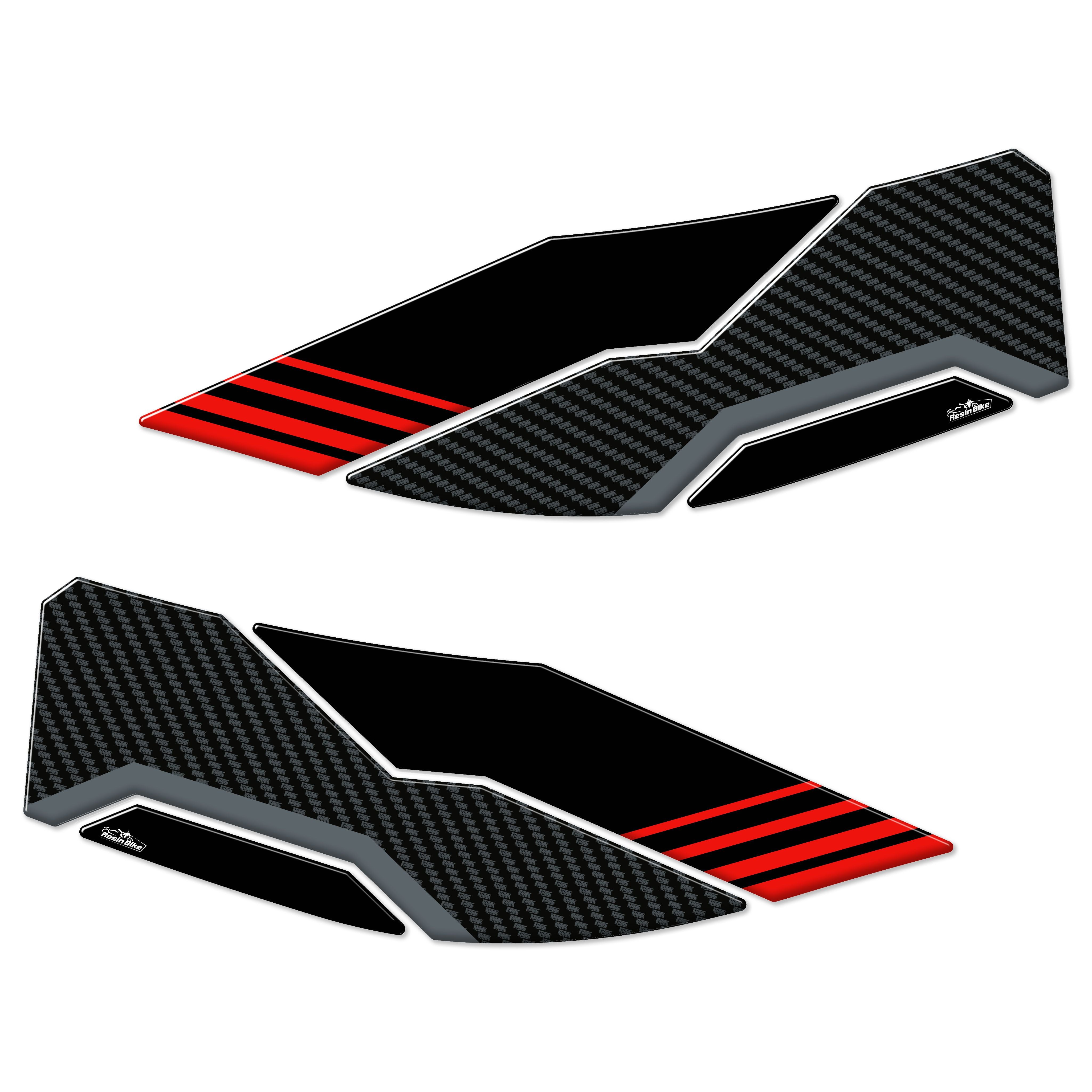 Resin Bike 3D Motorcycle Stickers - Tank Sides | Aprilia RS / Tuono 660 2020>2026 -   Pyramid Motorcycle Accessories