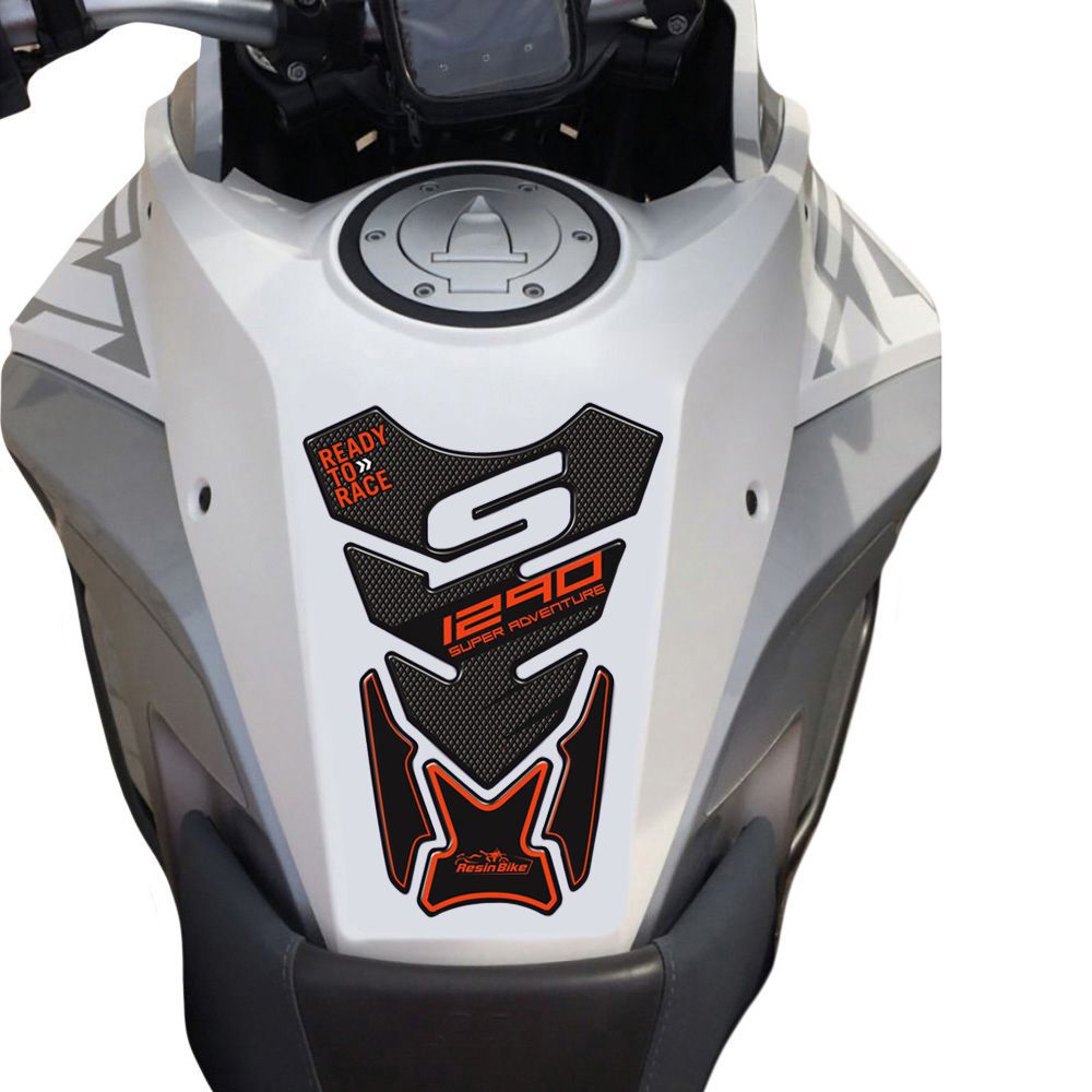 Resin Bike 3D Motorcycle Stickers - Tank Pad | KTM 1290 Super Adventure S 2017>2020 RB-B75214X6 -   Pyramid Motorcycle Accessories